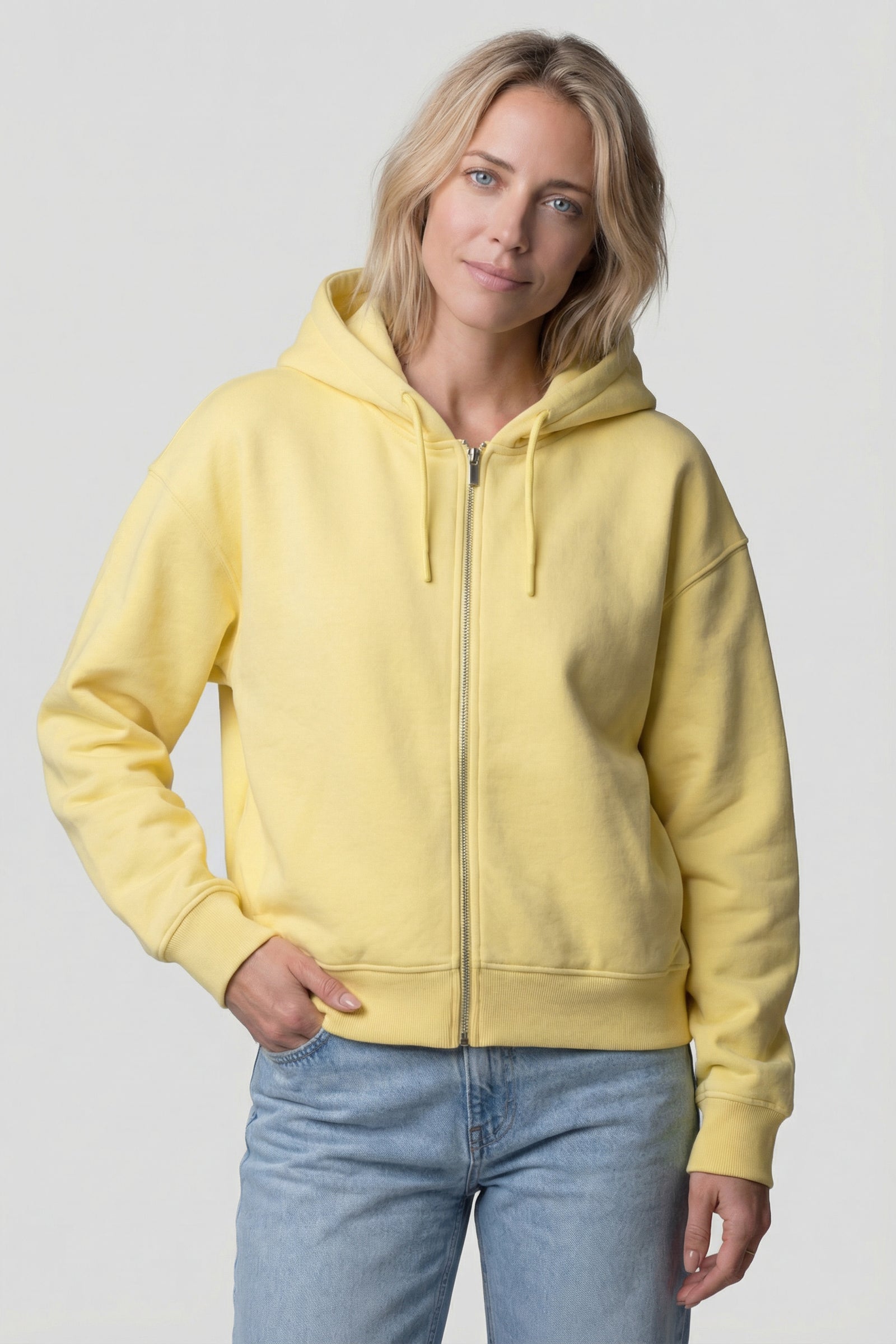 LivAK A Sweat Jacket Gelb