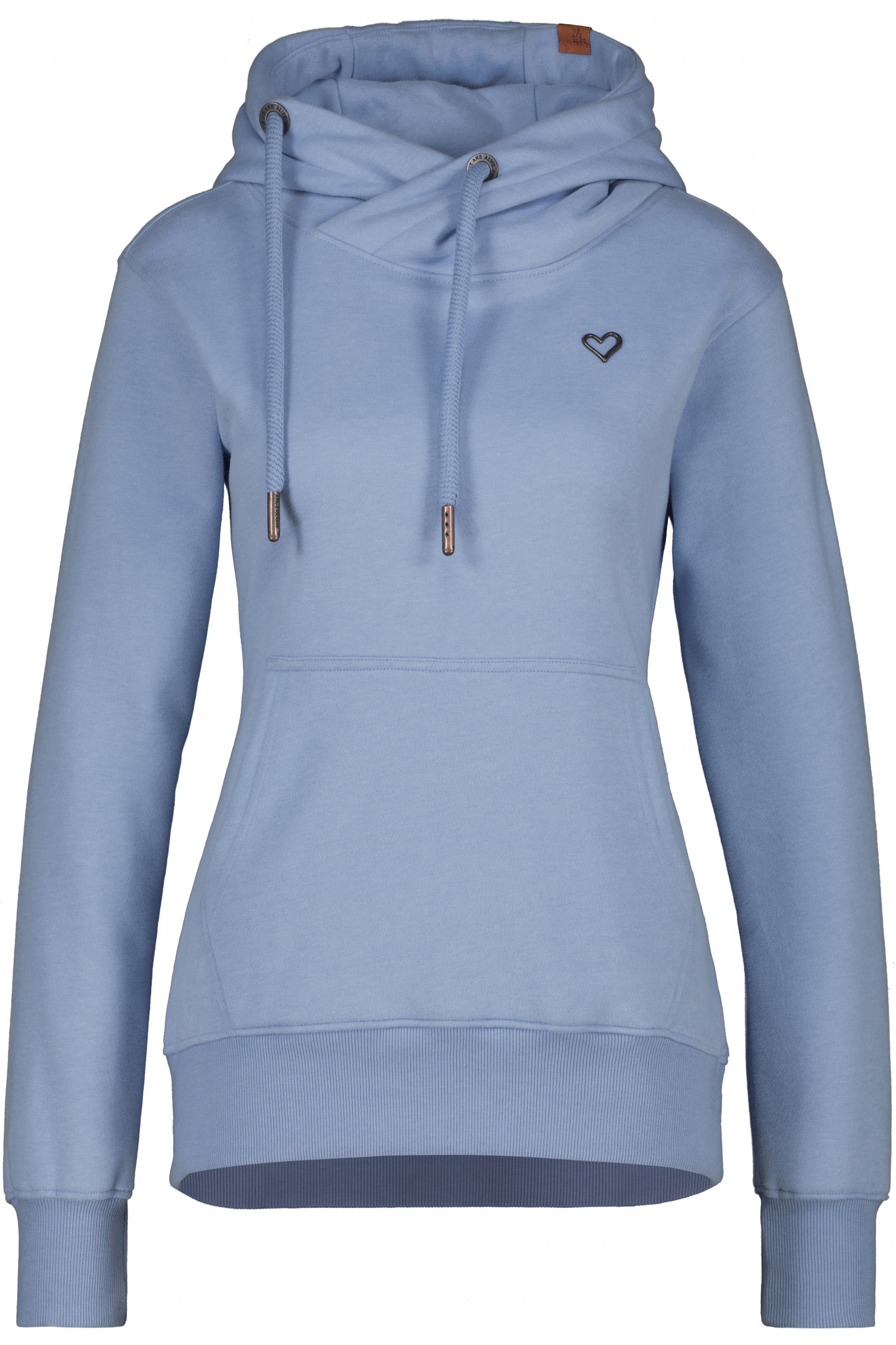 SarahAK A Hoodie Damen mit Kapuze Blau