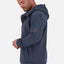 TrasherAK A Sweatjacke Herren mit Kapuze Dunkelblau