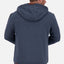 TrasherAK A Sweatjacke Herren mit Kapuze Dunkelblau