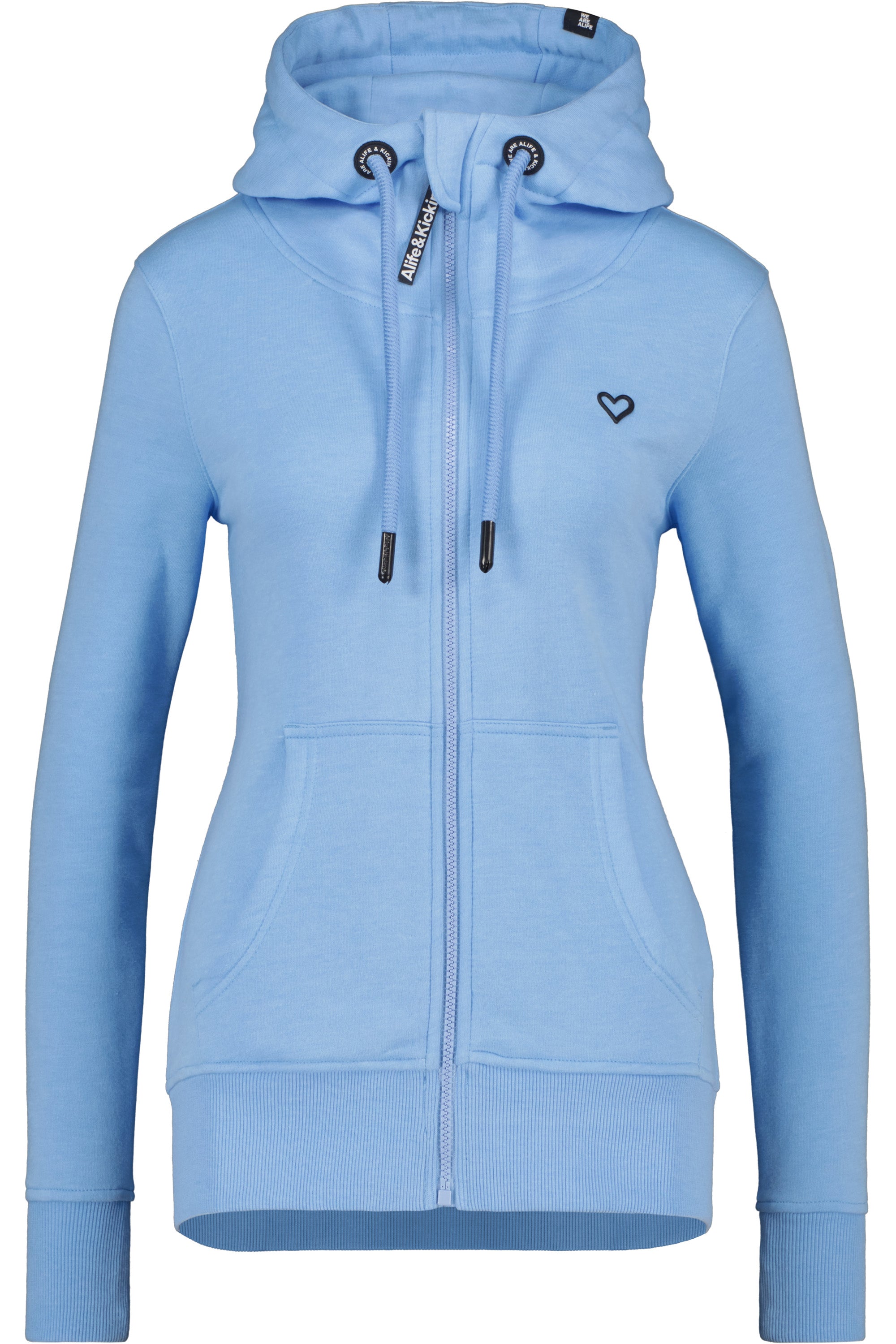 YasminAK A Hooded Sweat Jacket  Hellblau