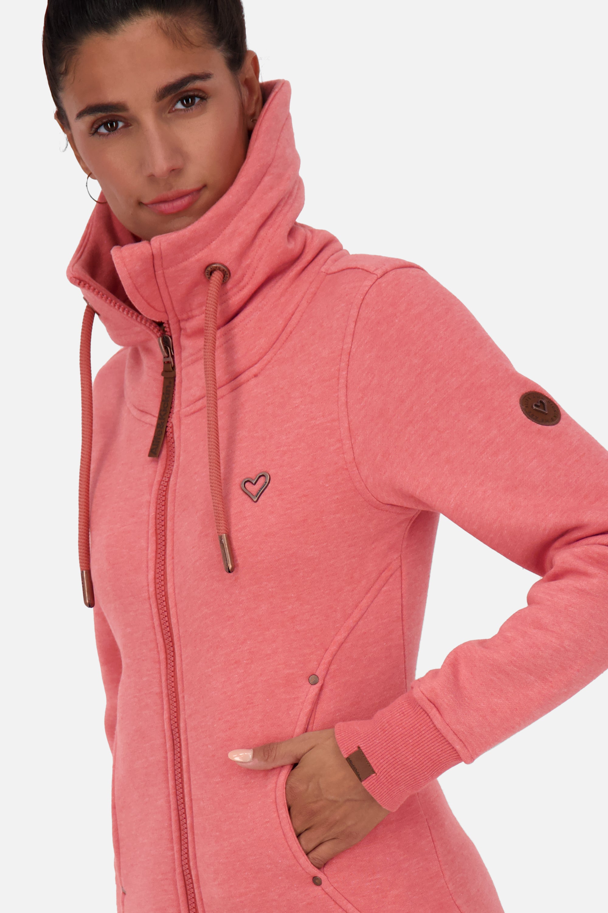 Damensweatjacke VivianAK A Rot