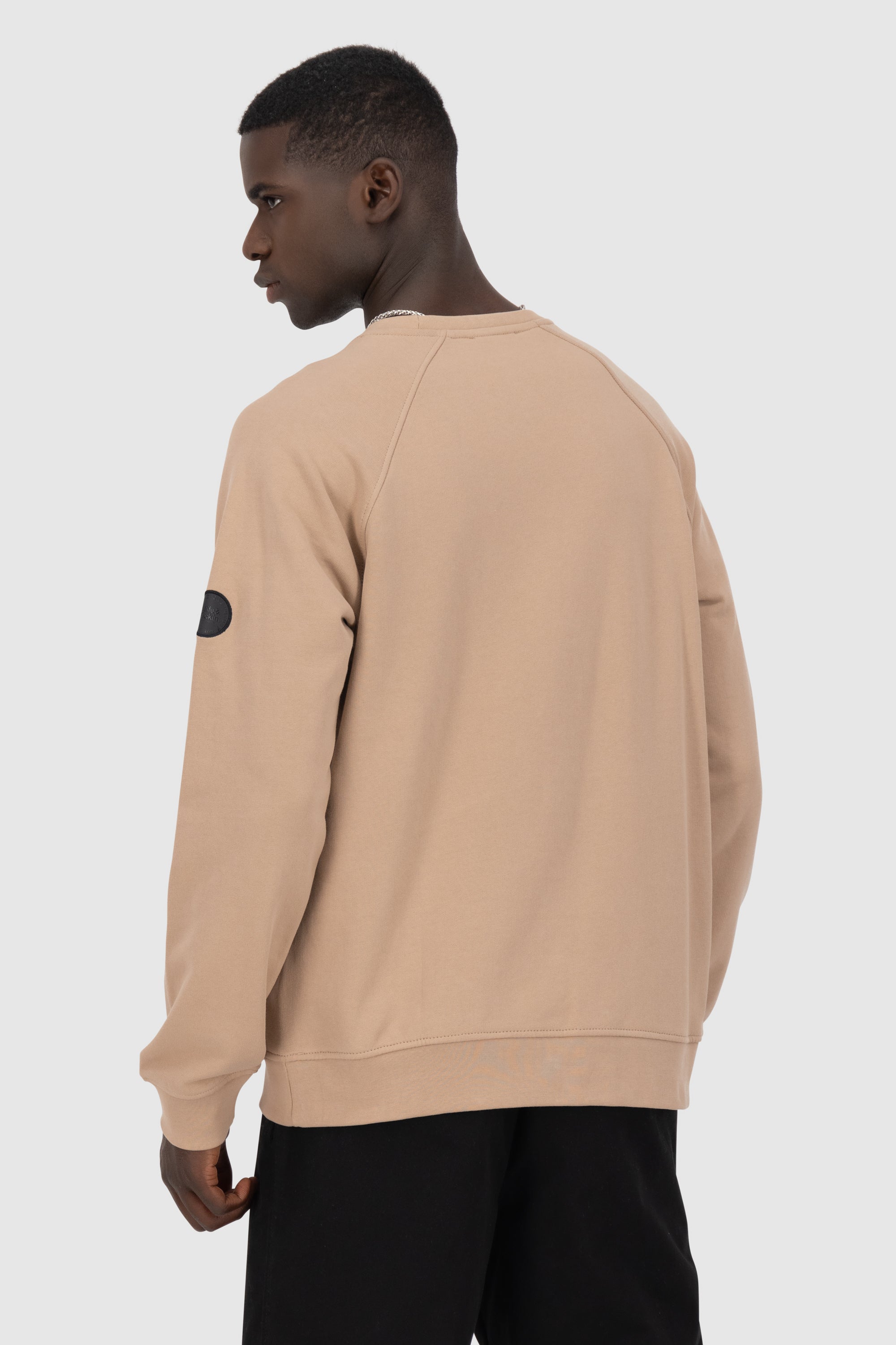 FabioAK A French Terry Sweatshirt Beige