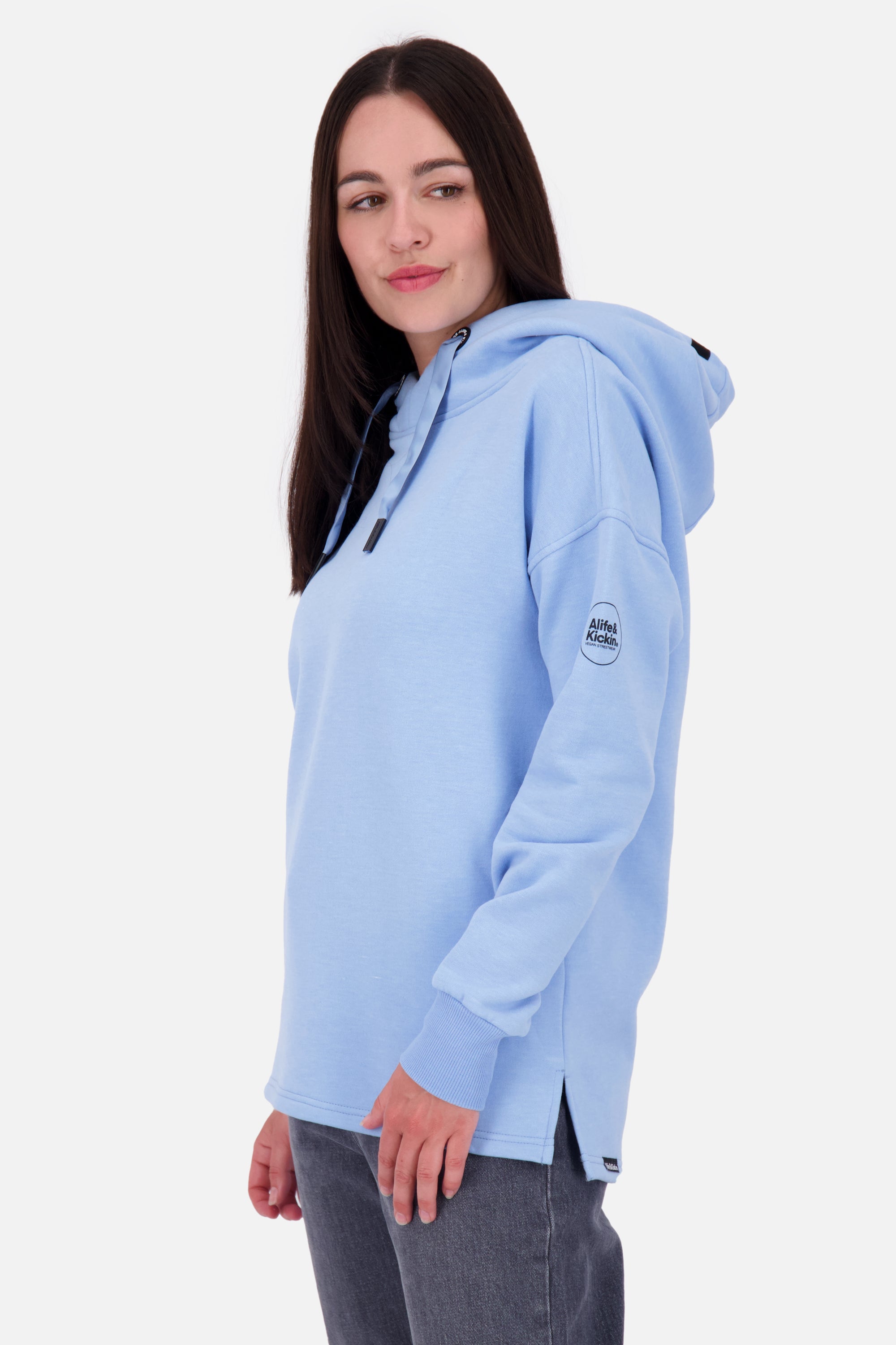 JessicaAK A Hoodie Damen Hellblau