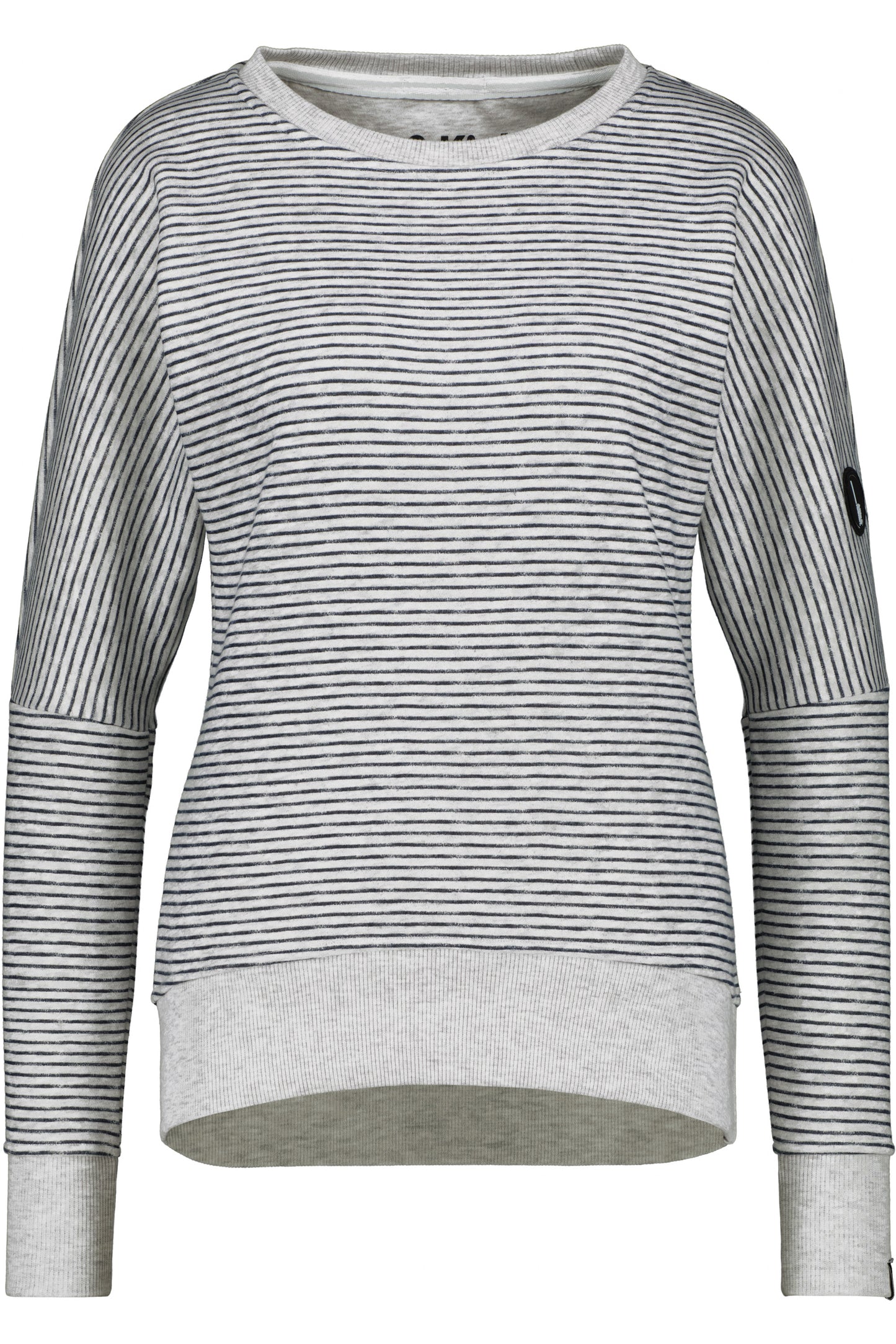 DarlaAK Z Sweatshirt Damen mit Streifen Grau