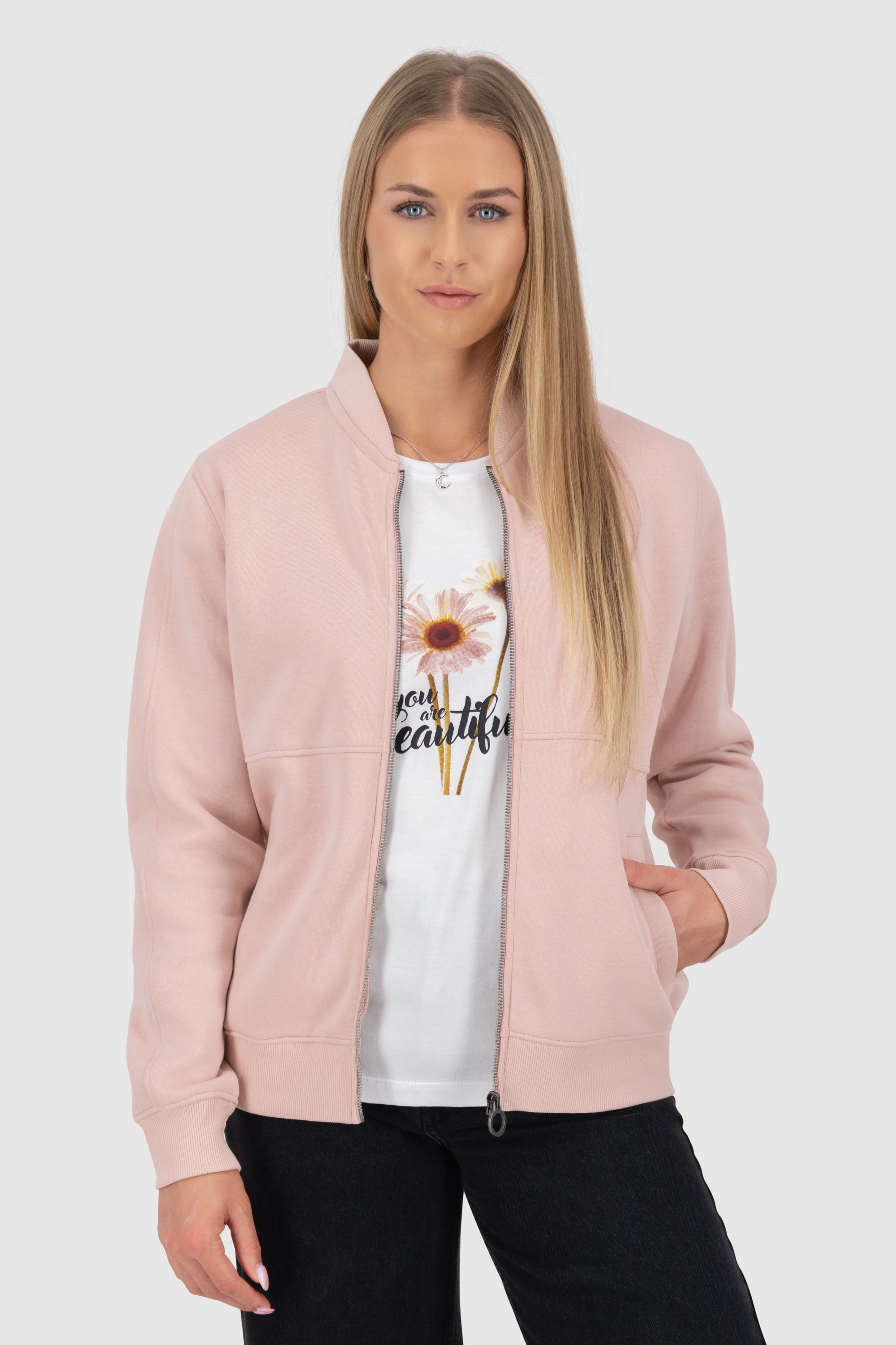 SwantjeAK A Sweat Jacket Rosa