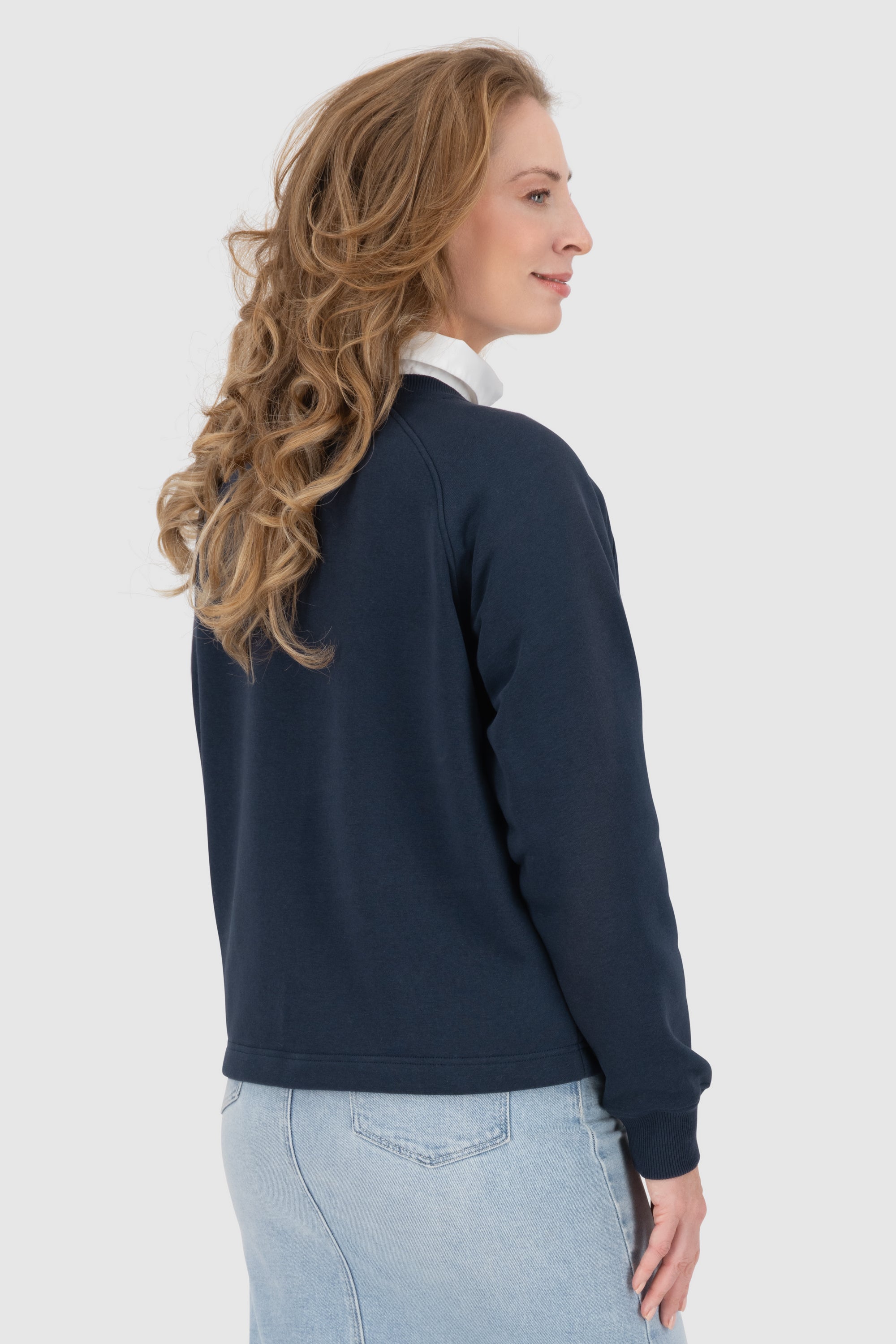 TeodoraAK A Oversize Sweatshirt Dunkelblau