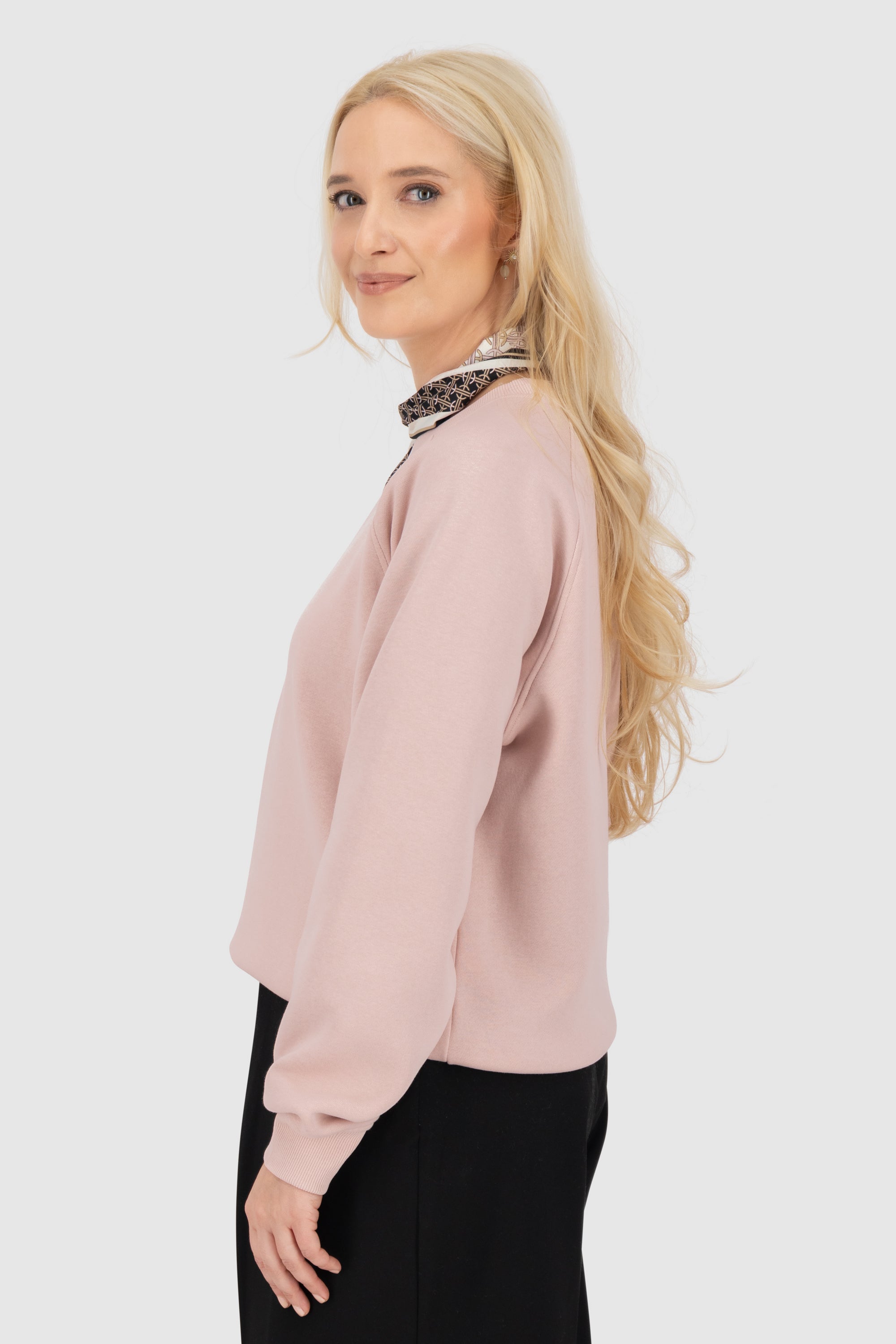 TeodoraAK A Oversize Sweatshirt Rosa