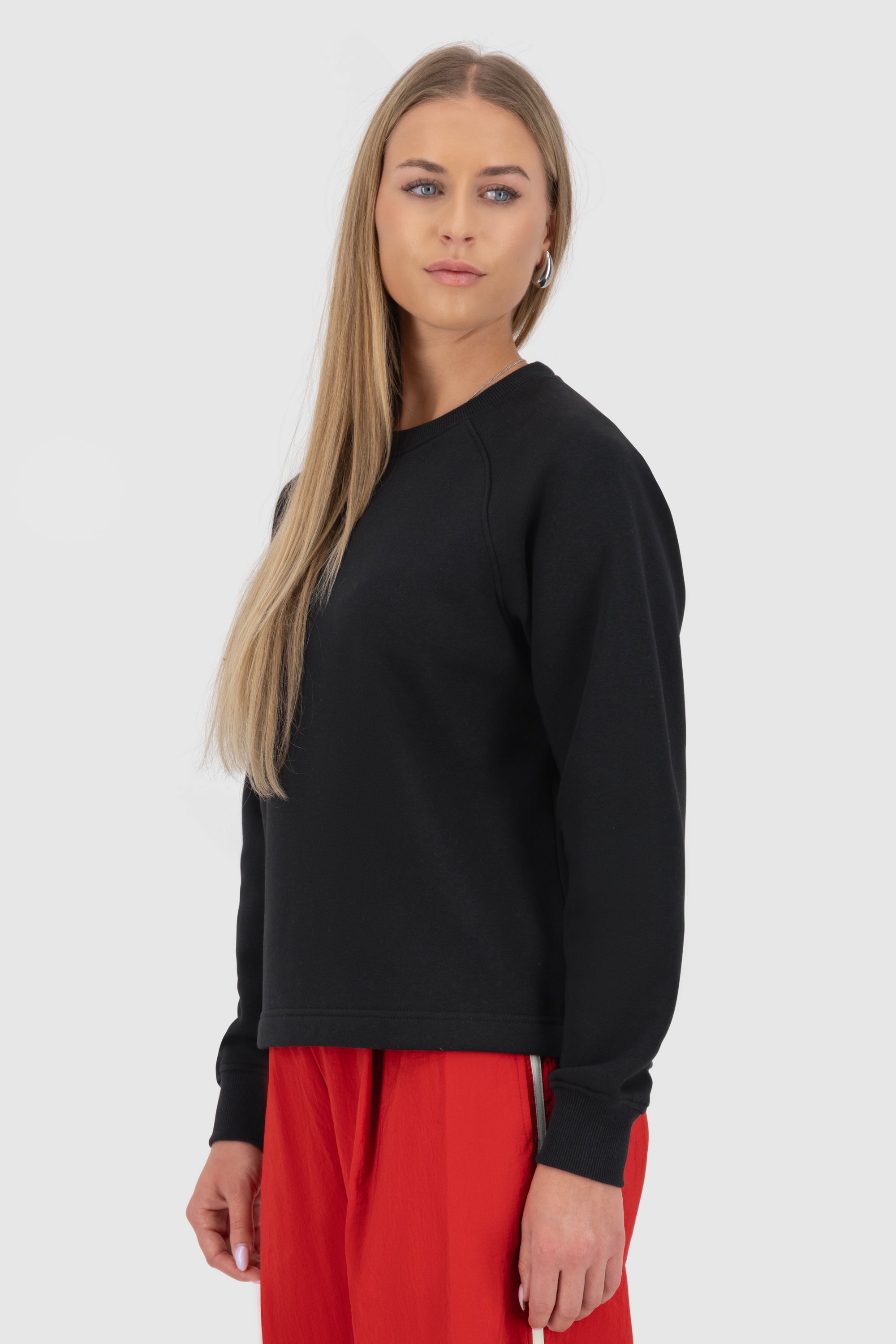 TeodoraAK A Oversize Sweatshirt Schwarz