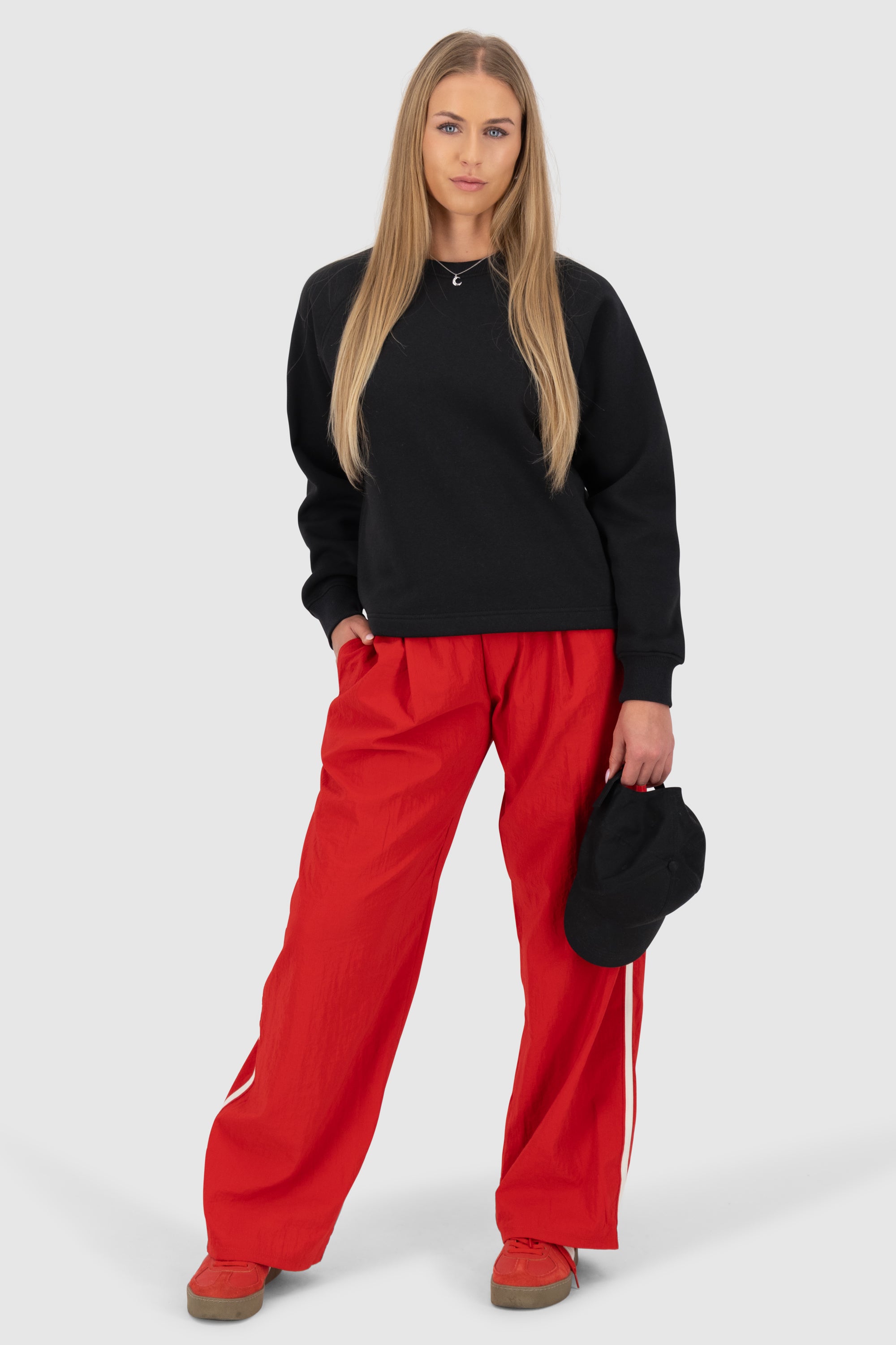 TeodoraAK A Oversize Sweatshirt Schwarz