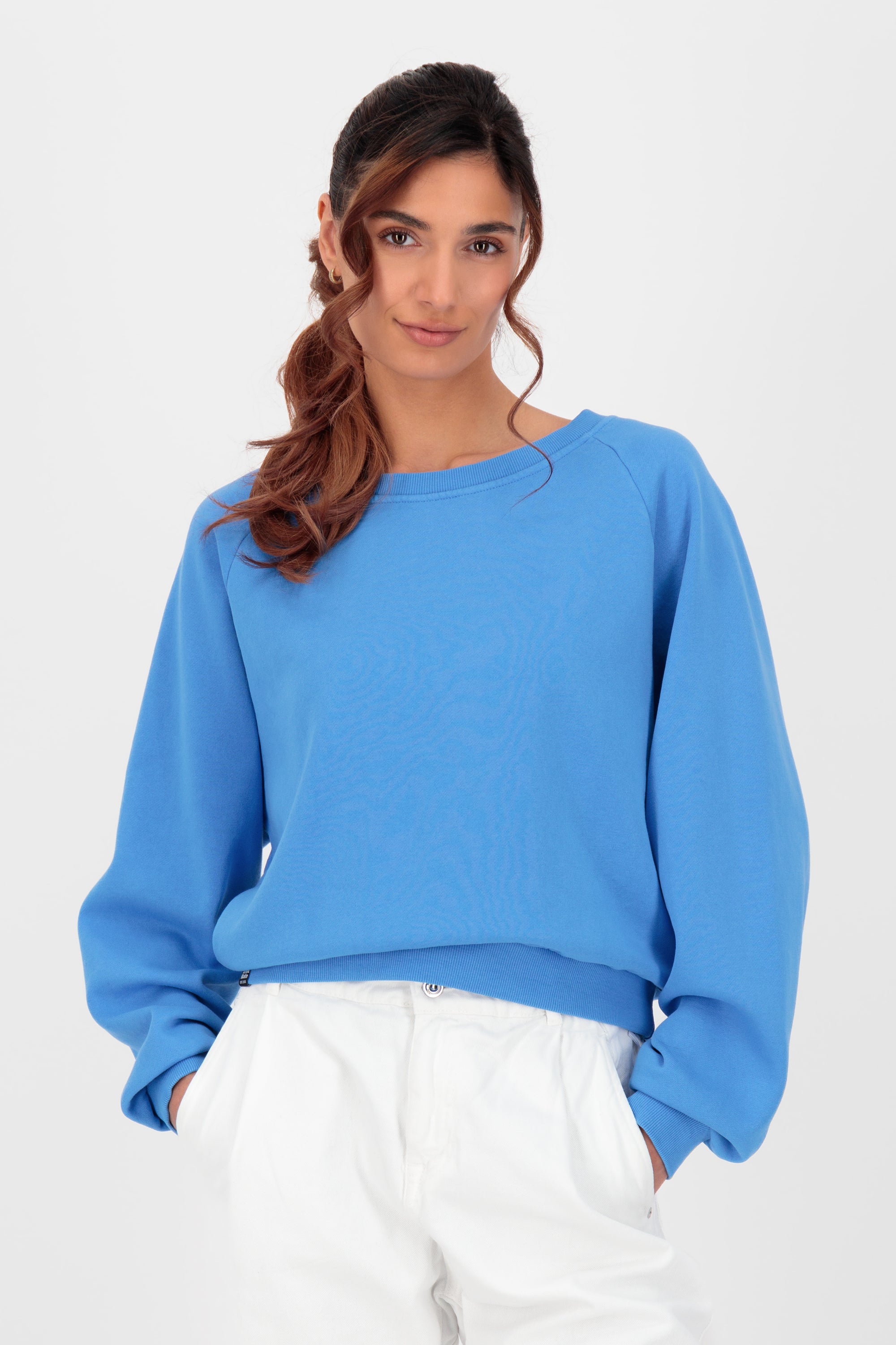 TeonaAK A Oversize Sweatshirt  Blau