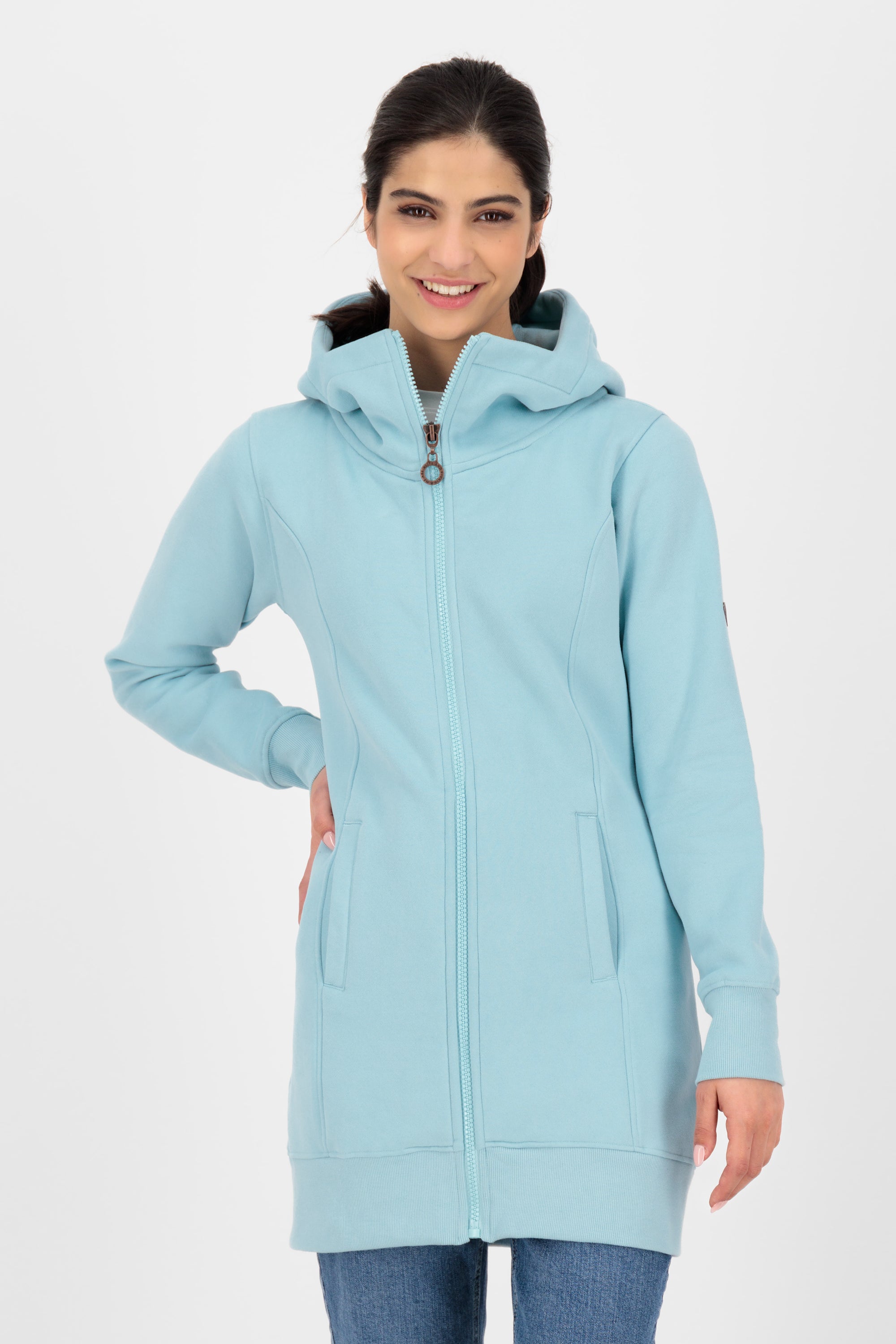 BernadetteAK A Sweat Jacket Hellblau