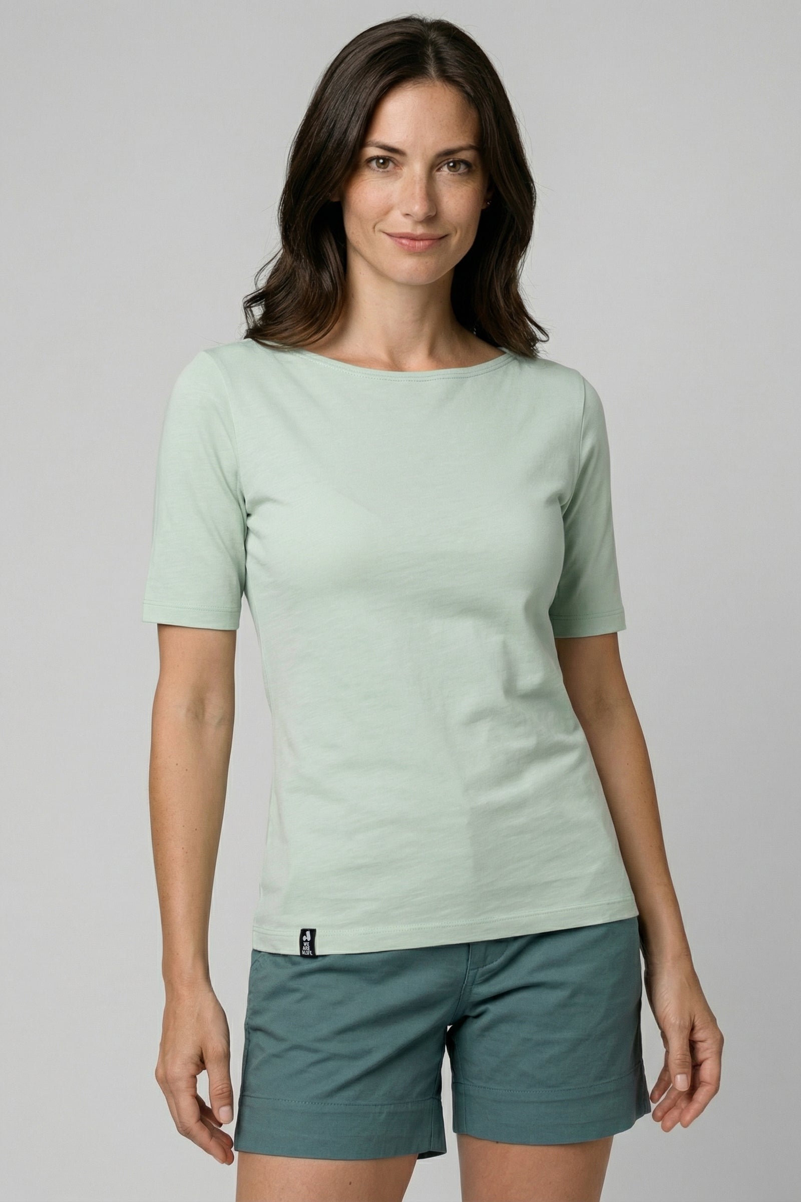 HildeAK A Shirt Hellgrün