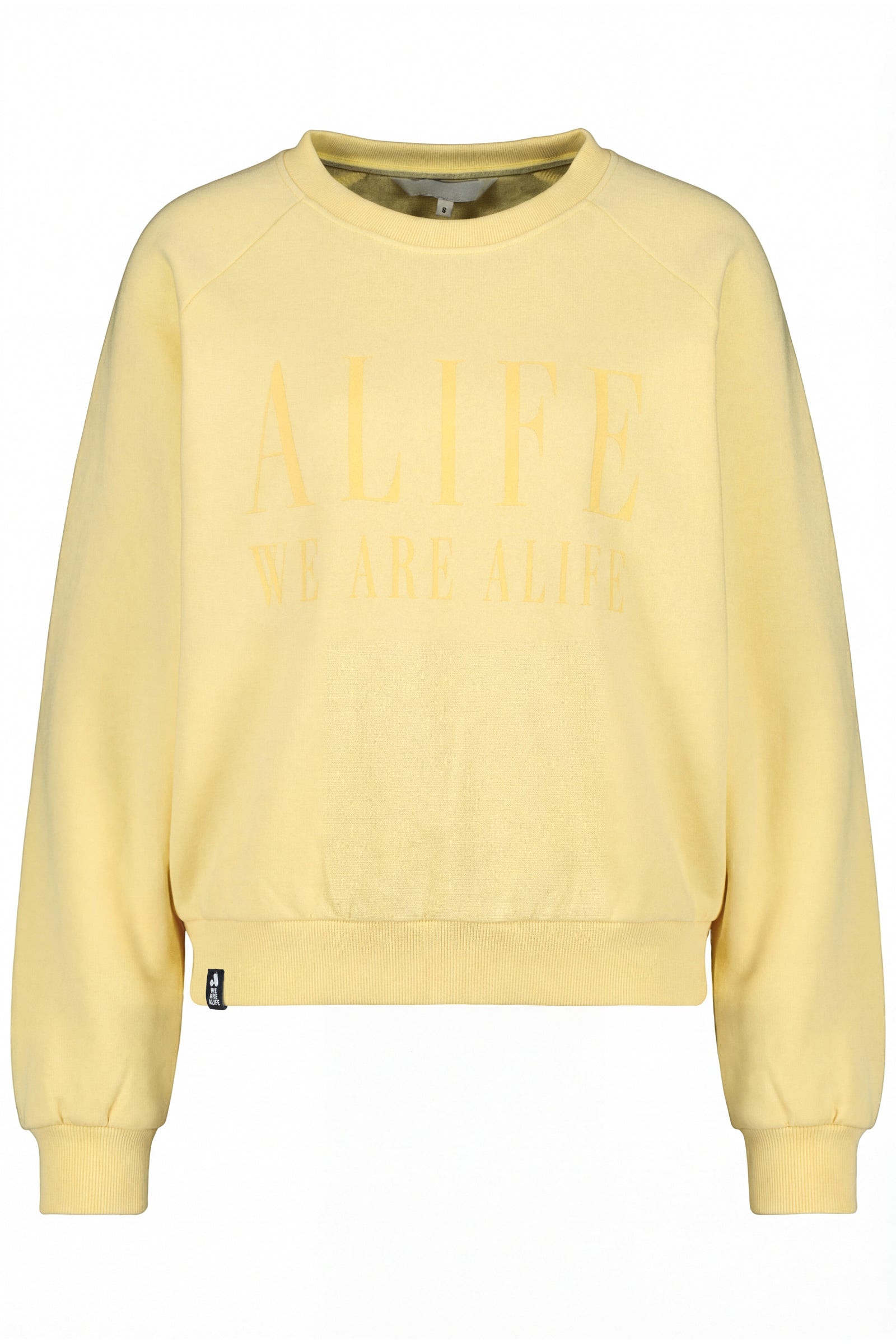 ThyraAK P Oversize Sweatshirt Alife Lettering Gelb