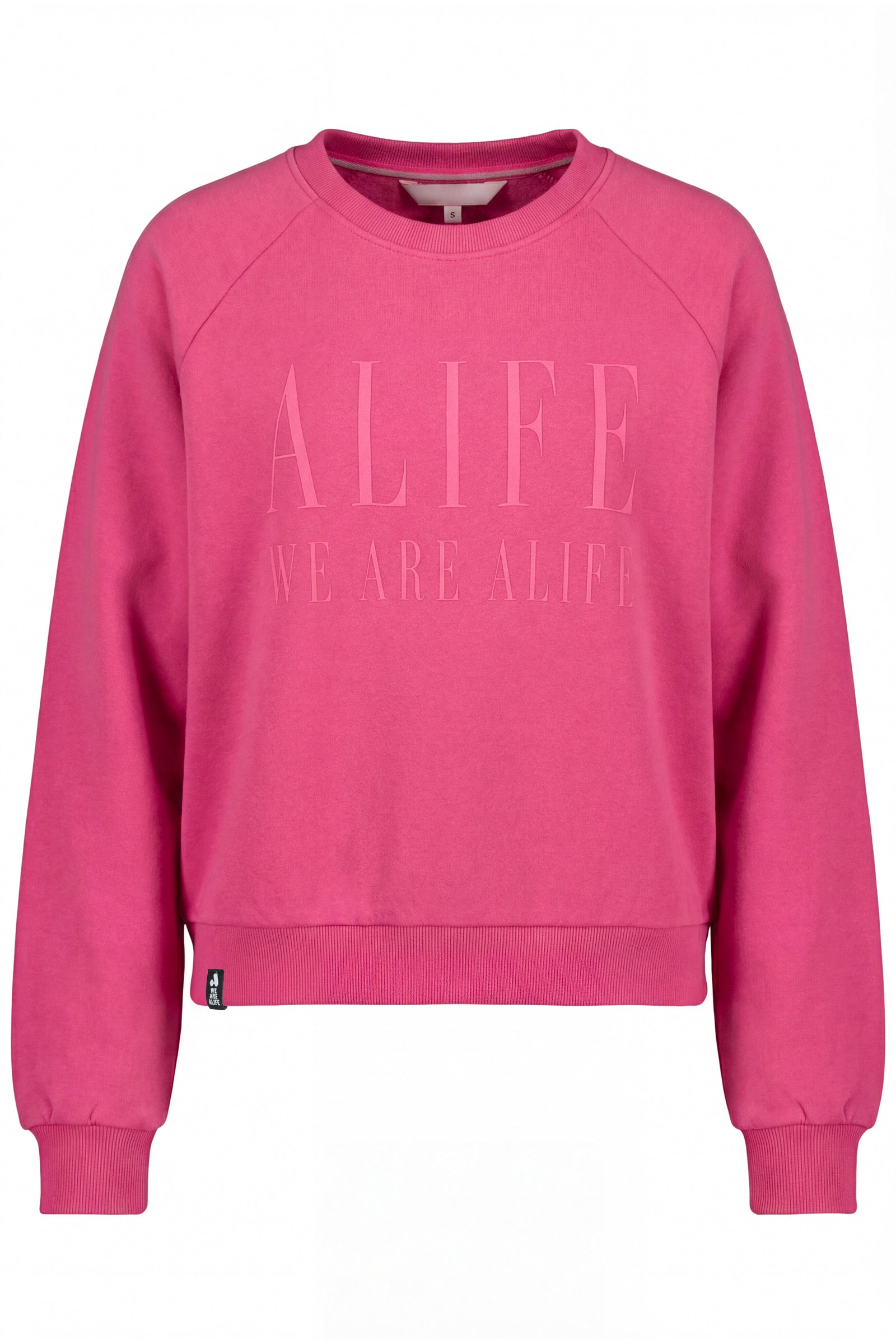 ThyraAK P Oversize Sweatshirt Alife Lettering Pink