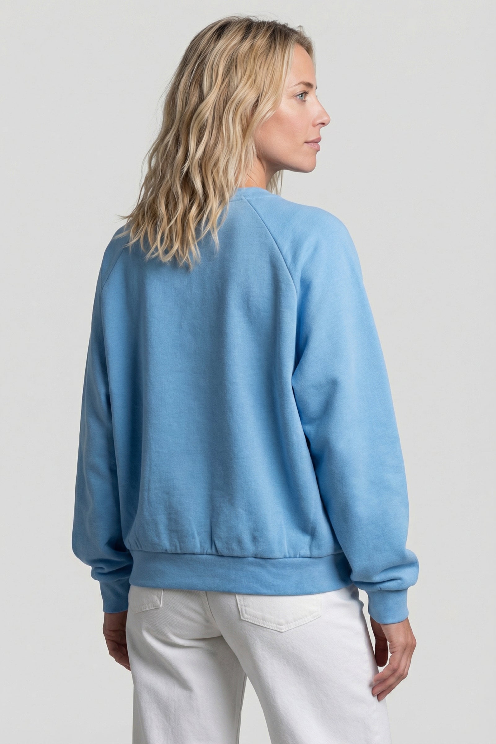 ThyraAK P Oversize Sweatshirt Alife Lettering Blau