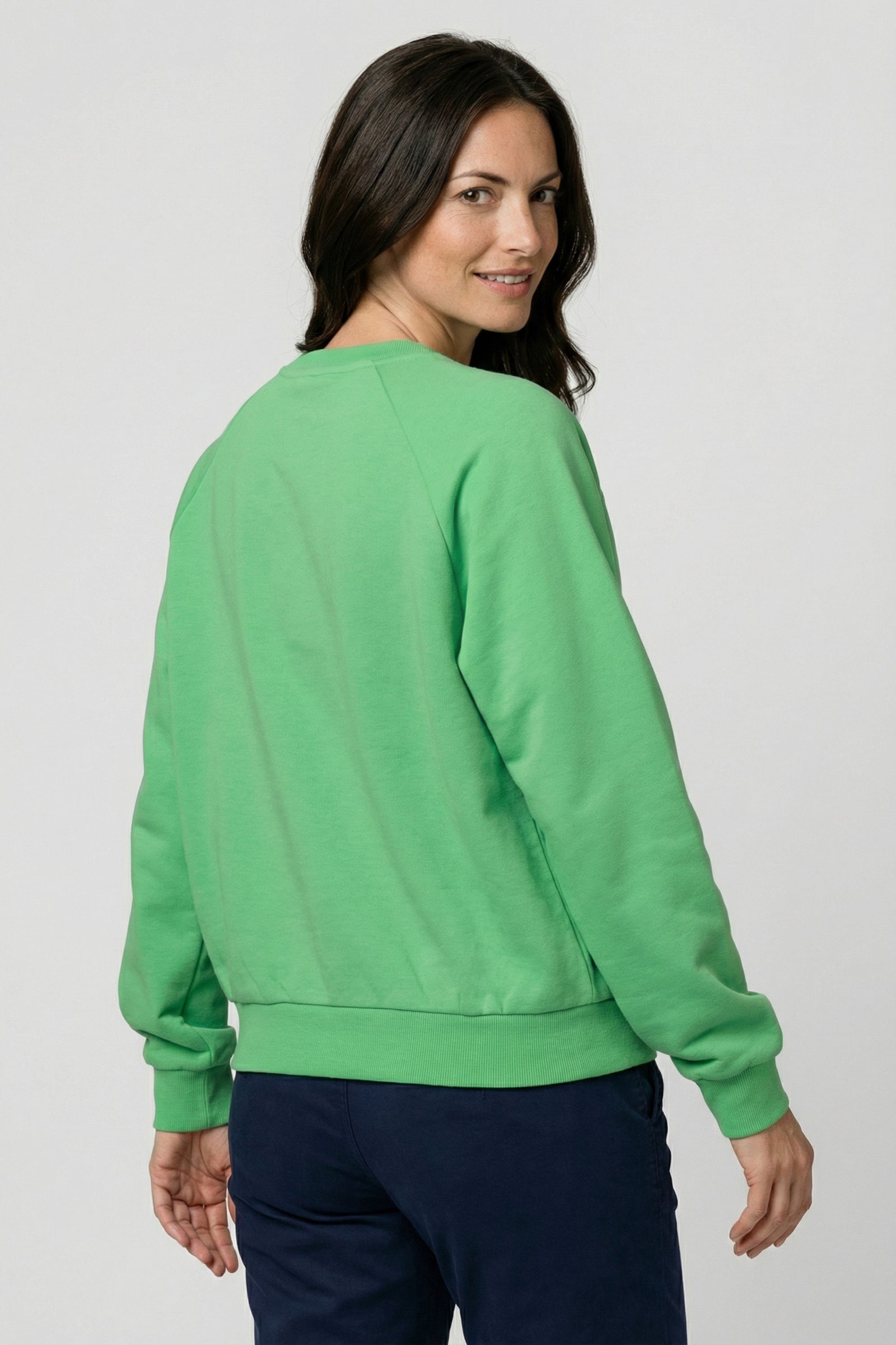 ThyraAK P Oversize Sweatshirt Alife Lettering Grün