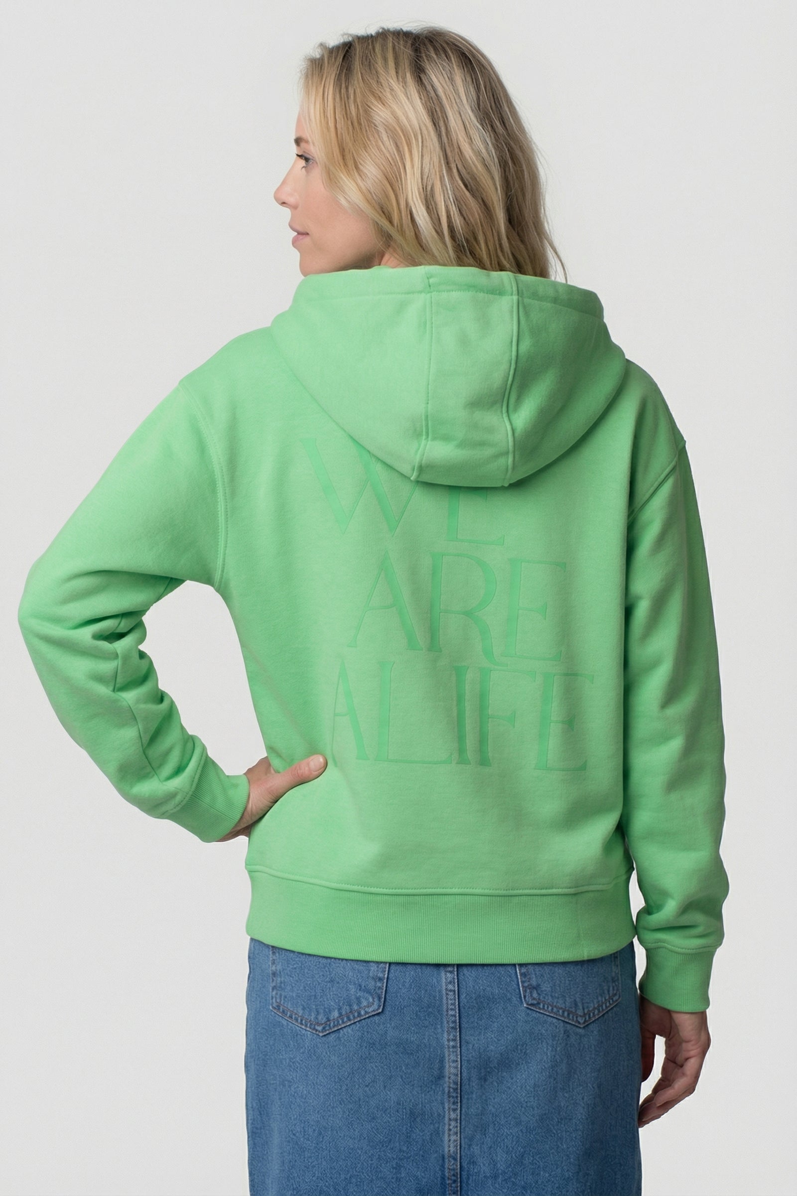 LivAK P Sweat Jacket Elegance Grün