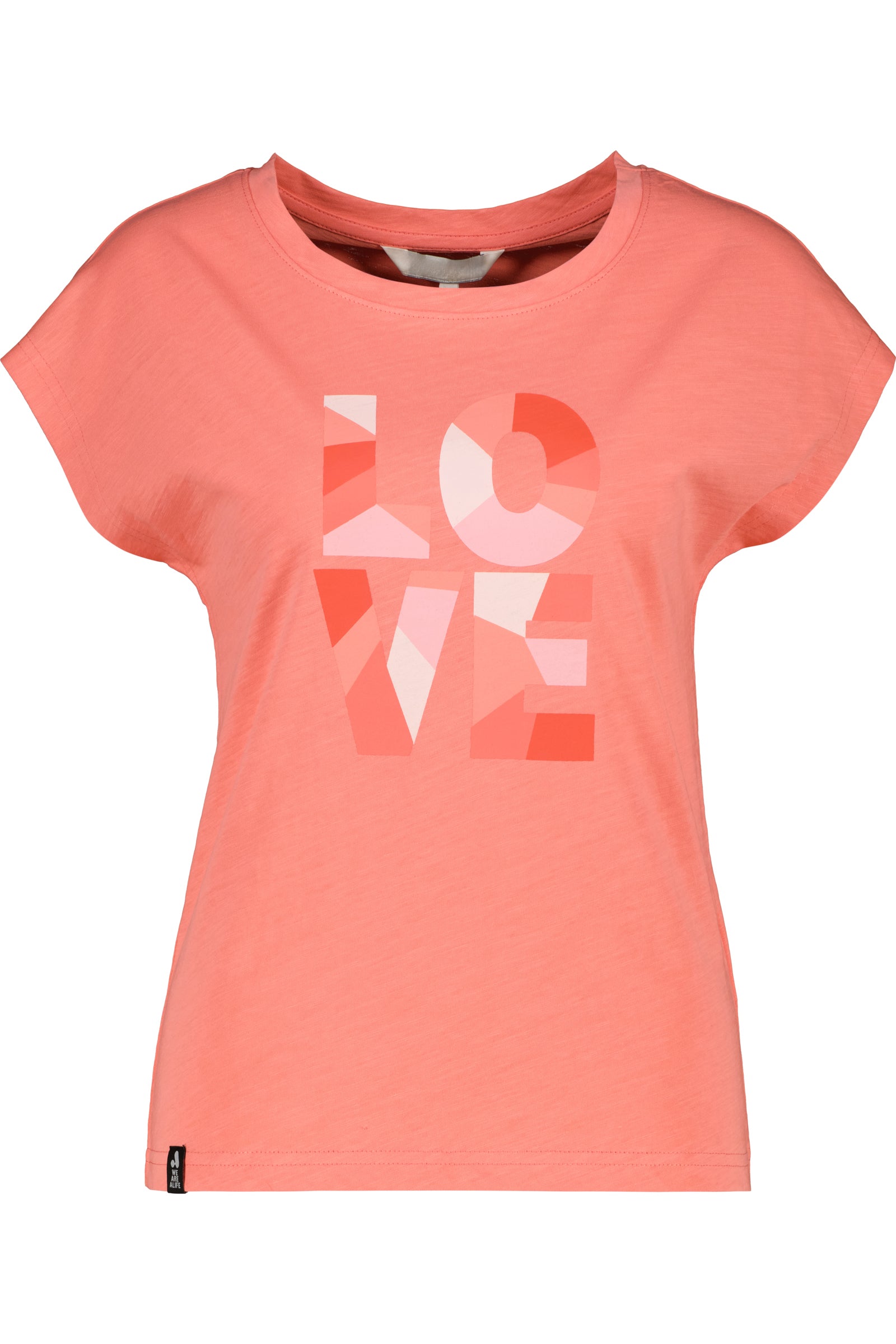 SigridAK P Shirt Love Mosaik Pink