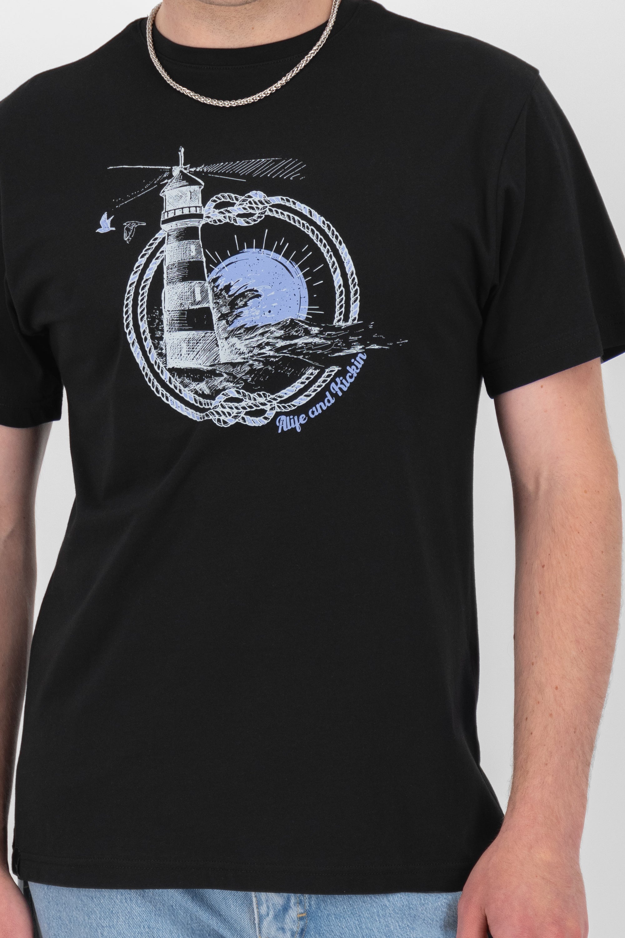 BrodyAK P Shirt lighthouse Schwarz