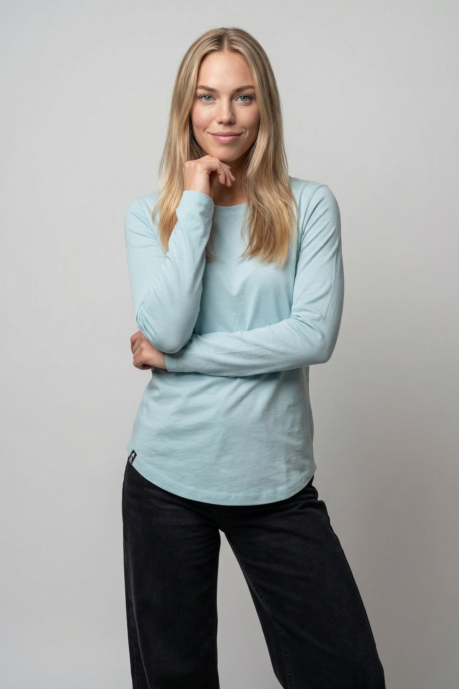 LeabellaAK A Longsleeve Hellblau