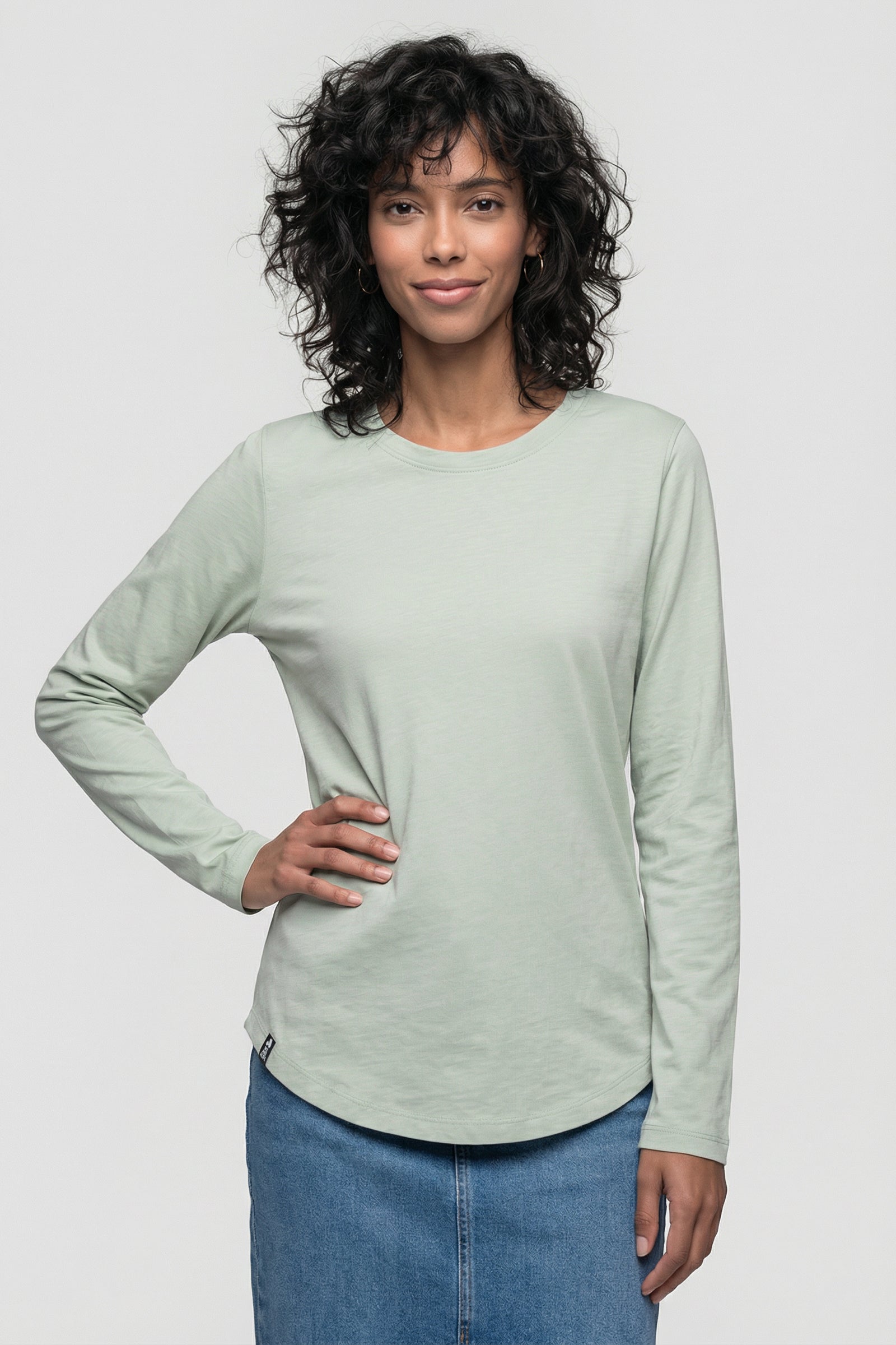 LeabellaAK A Longsleeve Hellgrün