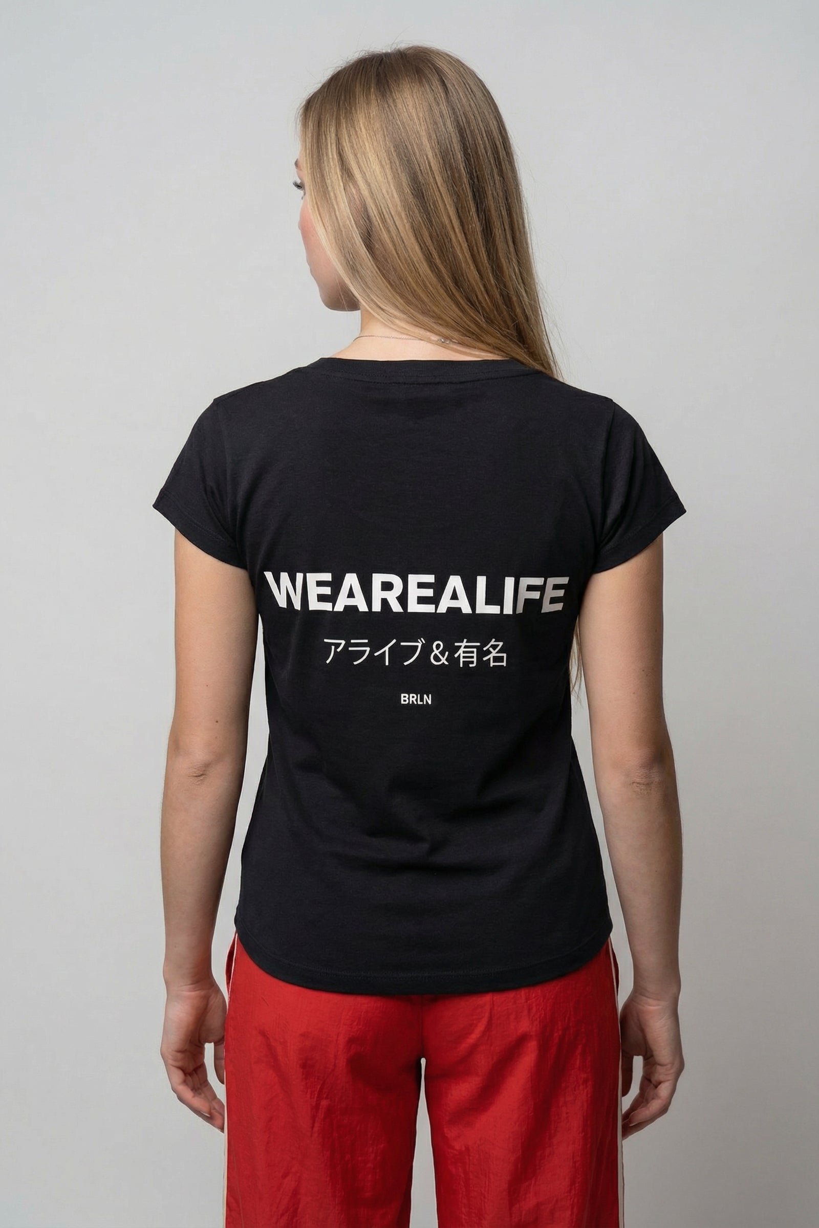 EiraAK P Shirt We are Alife JPN Schwarz