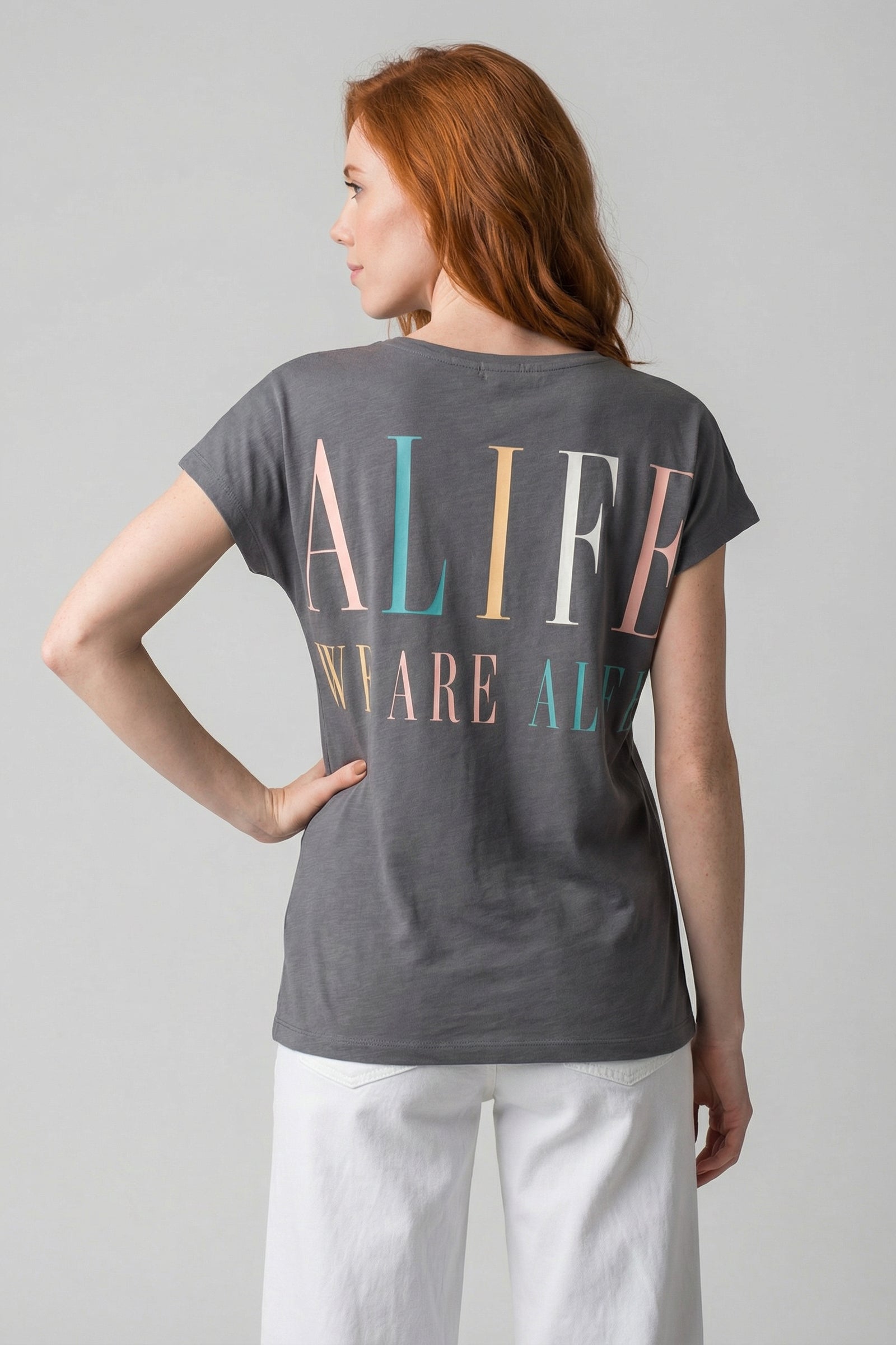 SofiaAK P Shirt Alife Colorful Grau