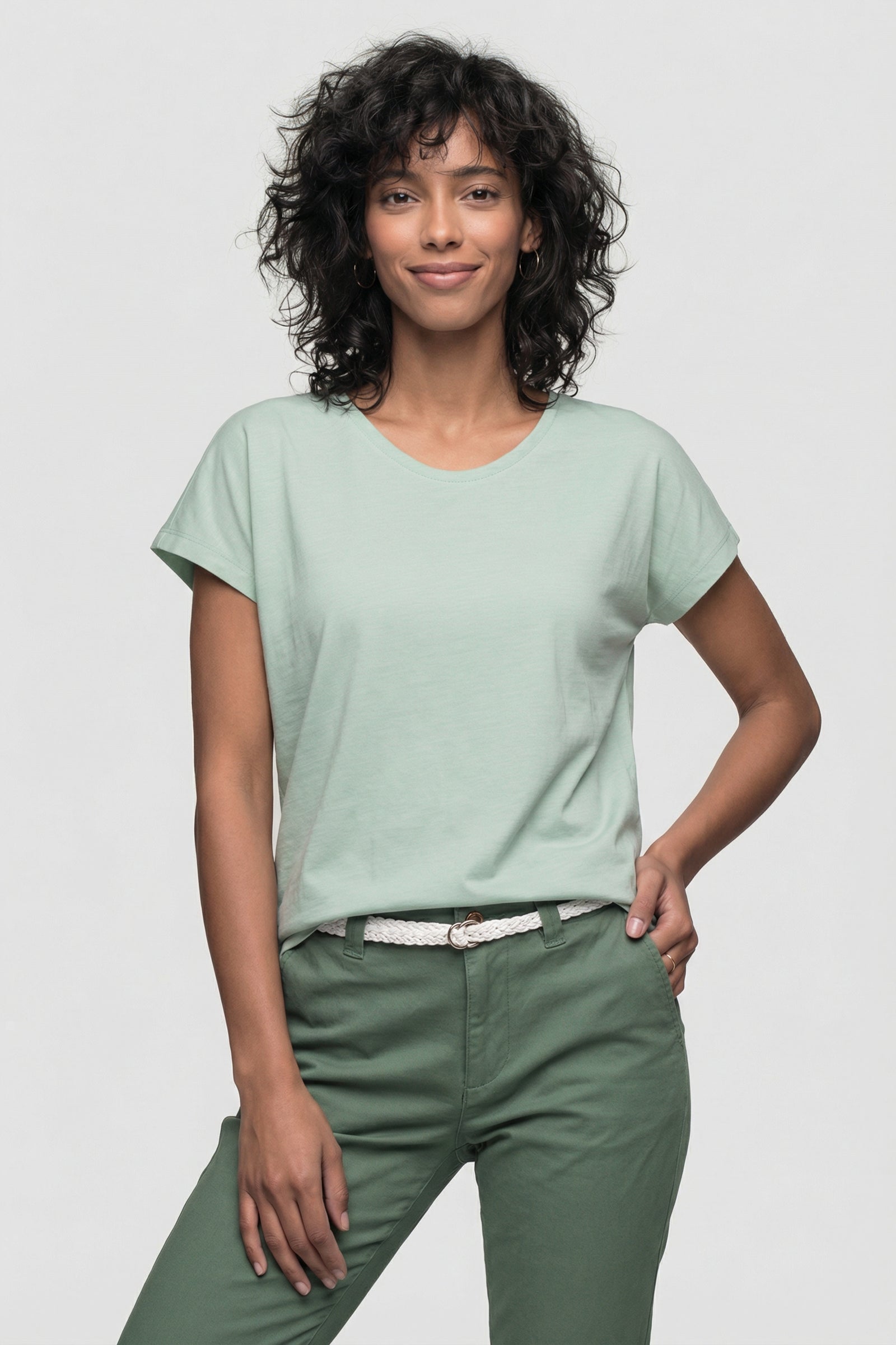 SofiaAK P Shirt Matcha Mod Hellgrün