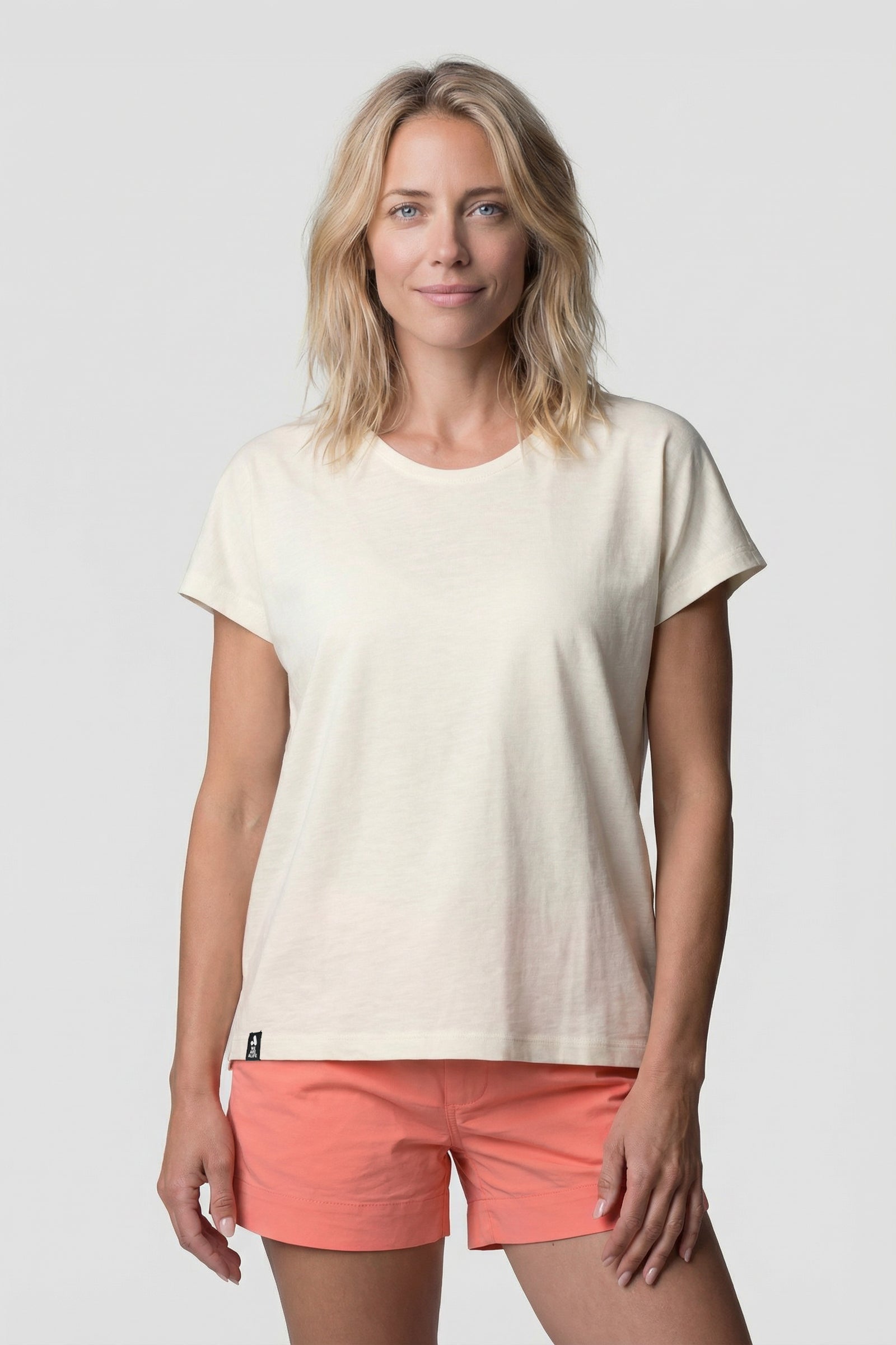 SofiaAK P Shirt Orange Hour Weiß