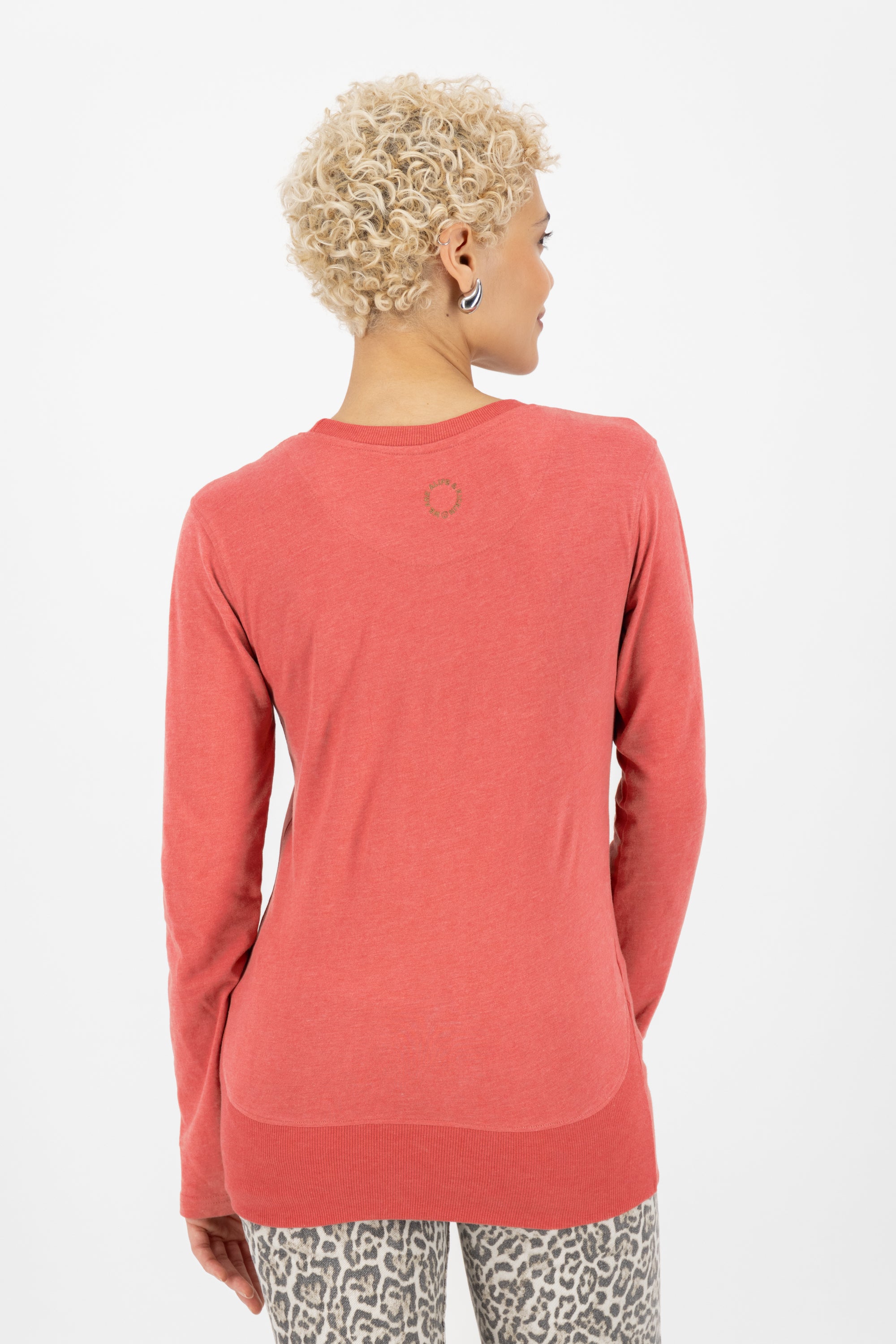 Jersey Longsleeve Damen ConnyAK A Rot