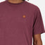 Herren T-Shirt MaddoxAK A Basic dark cherry melange