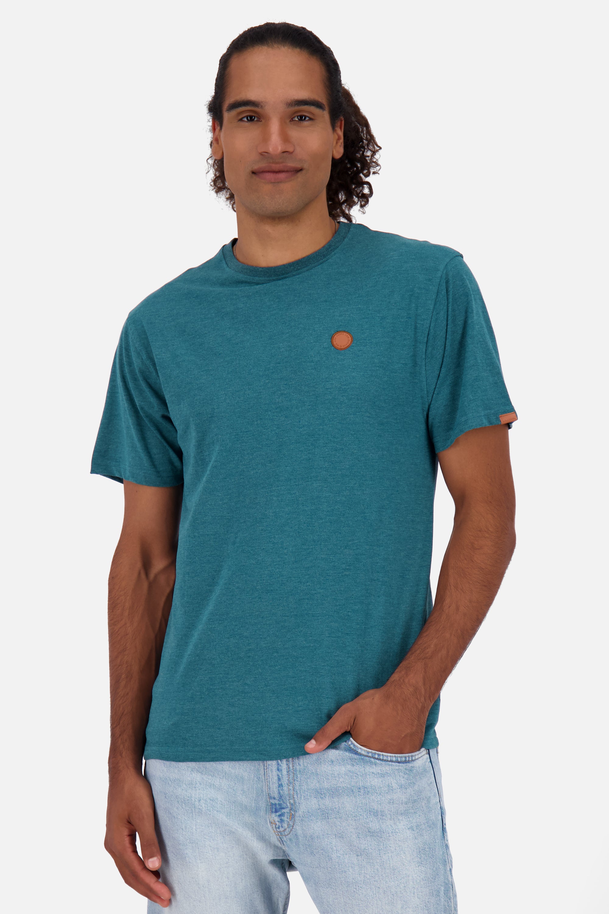 Herren T-Shirt MaddoxAK A Basic Blau