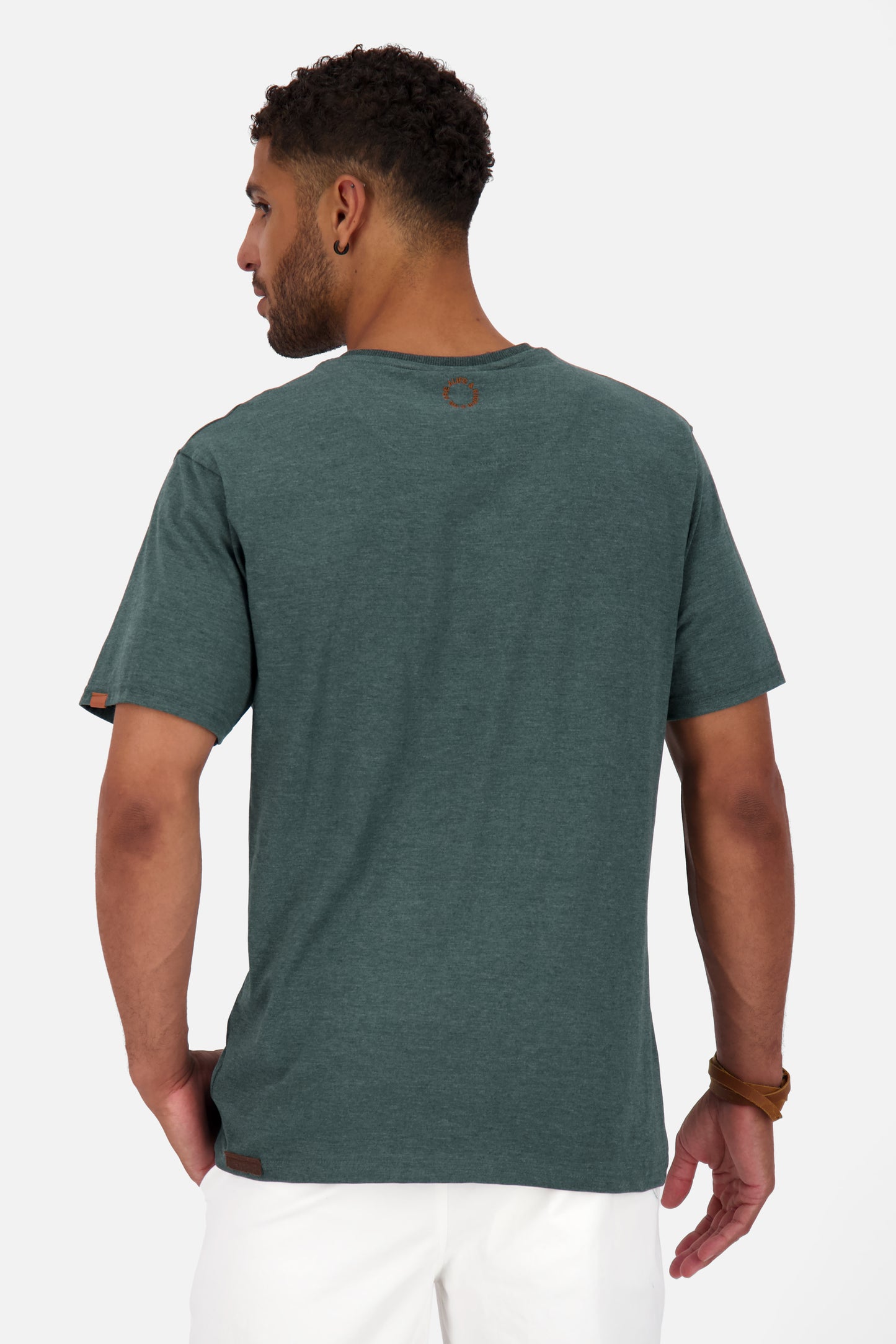 Herren T-Shirt MaddoxAK A Basic Dunkelgrün