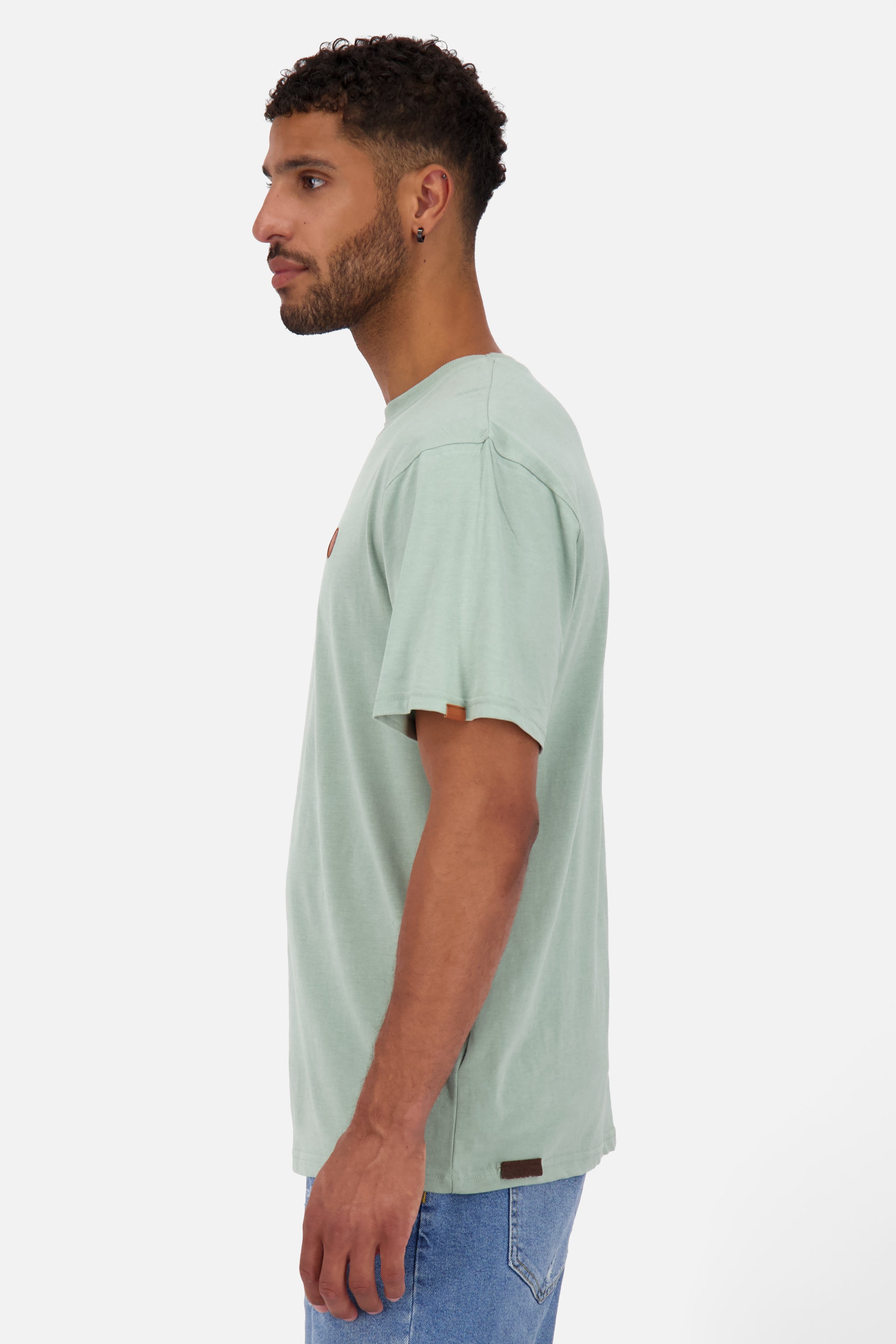 Herren T-Shirt MaddoxAK A Basic Hellgrün