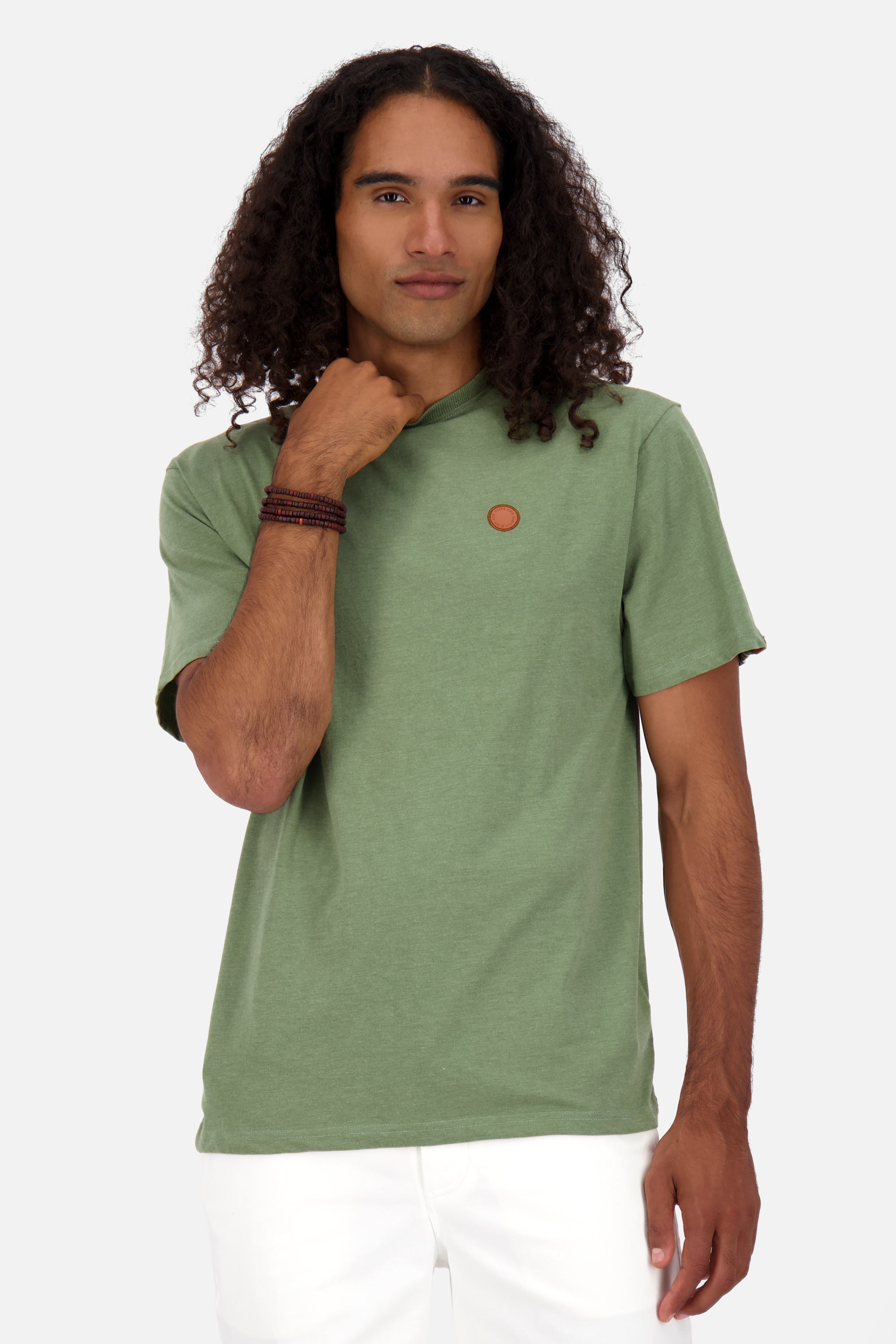 Herren T-Shirt MaddoxAK A Basic Grün