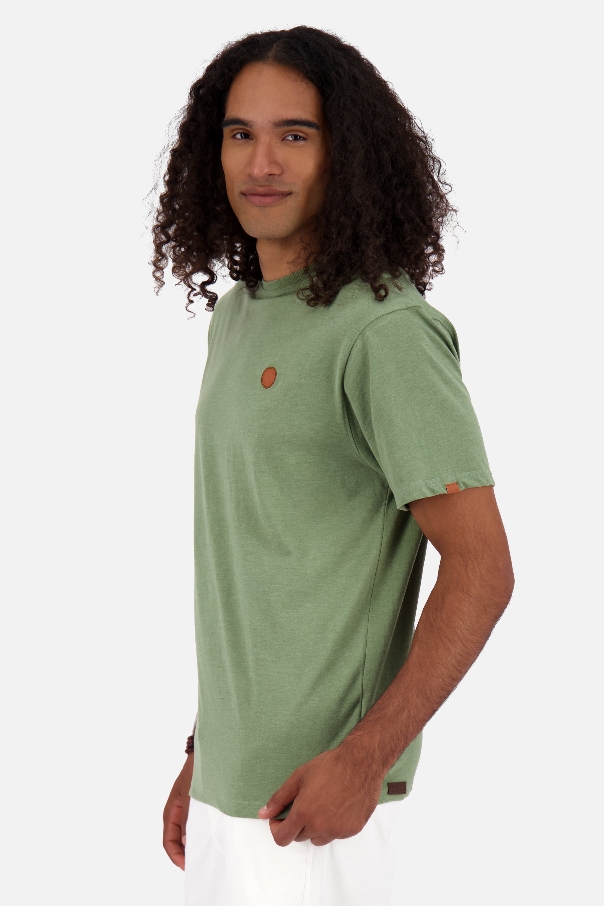 Herren T-Shirt MaddoxAK A Basic Grün