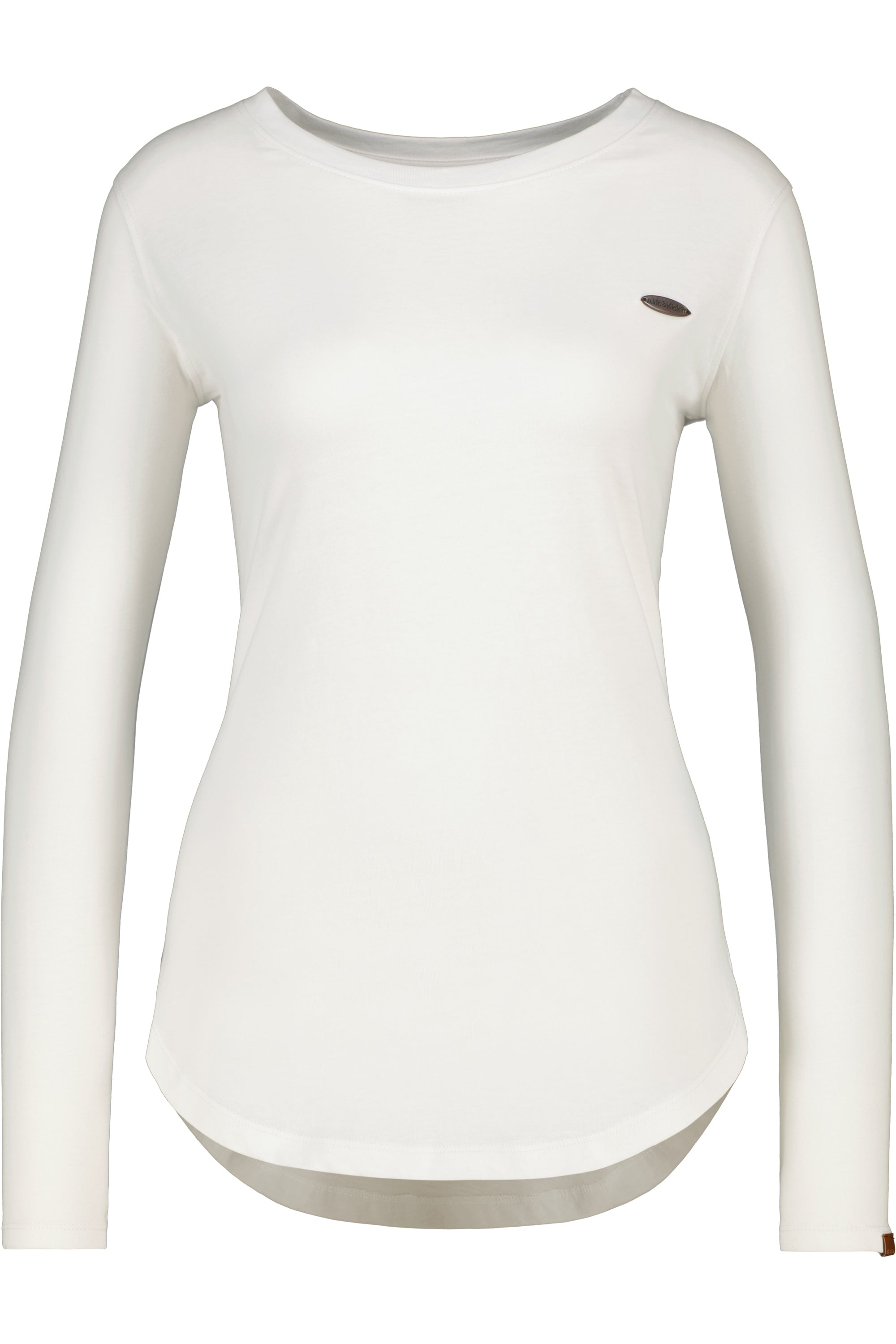 Sportlich feminin - Damen Longsleeve LeaAK A Weiß