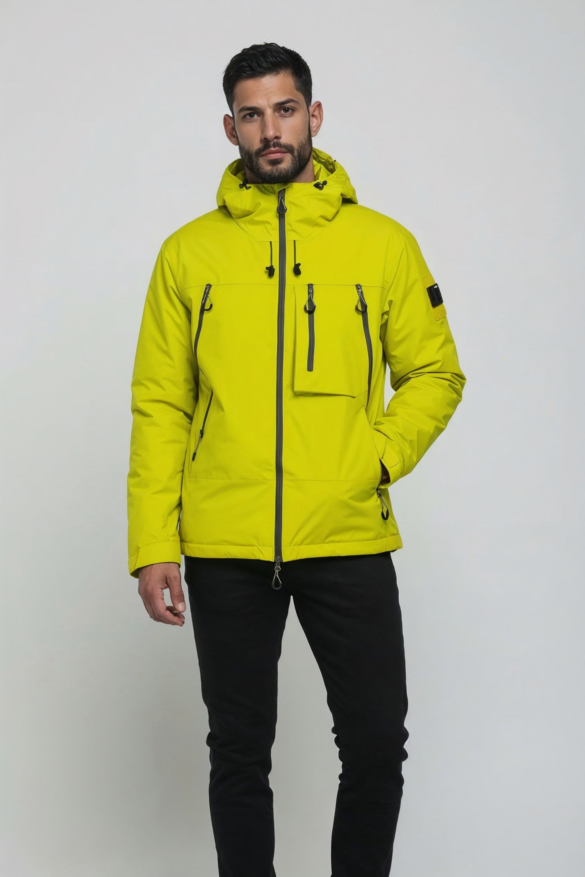 MosesAK A Puffer Jacket Gelb