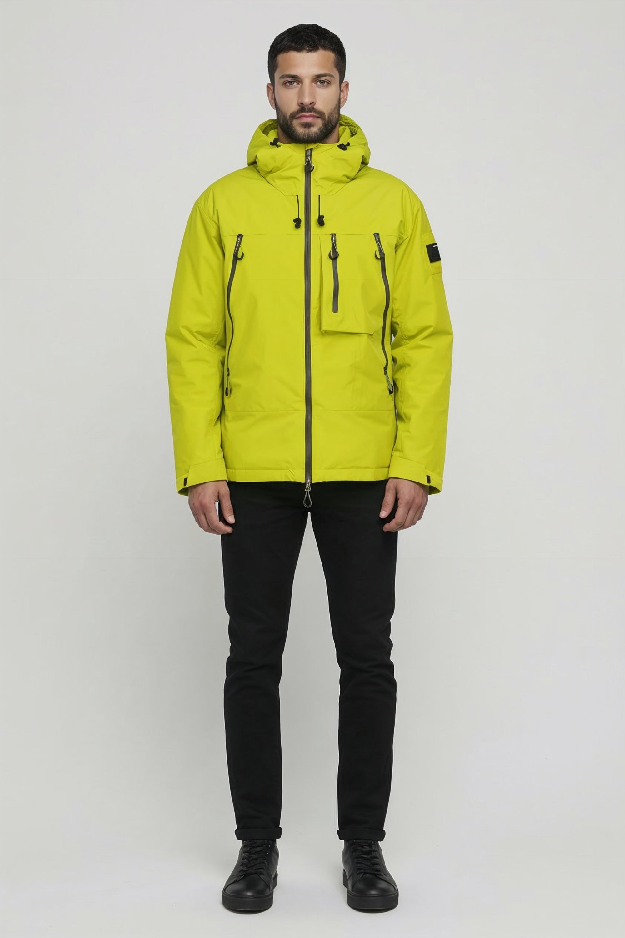 MosesAK A Puffer Jacket Gelb