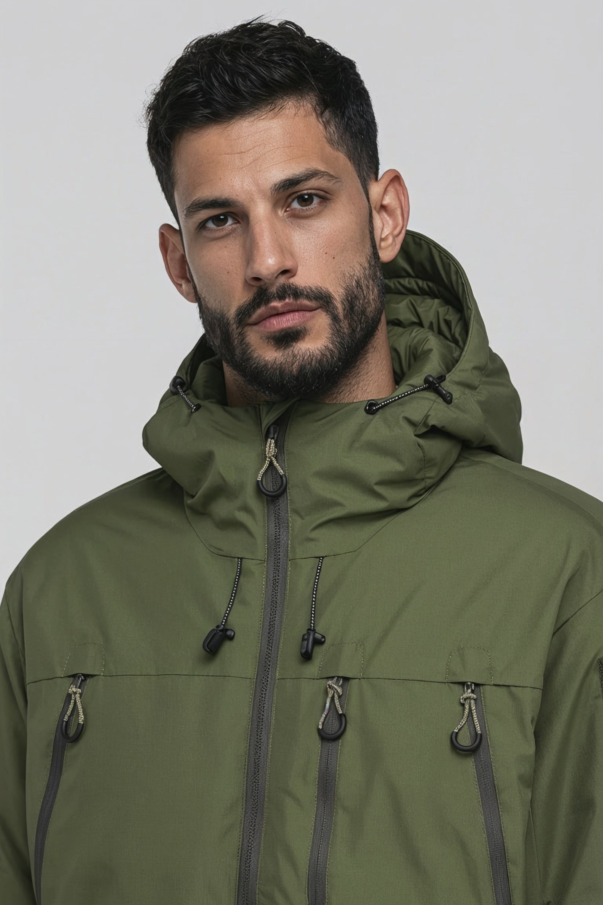 MosesAK A Puffer Jacket Grün