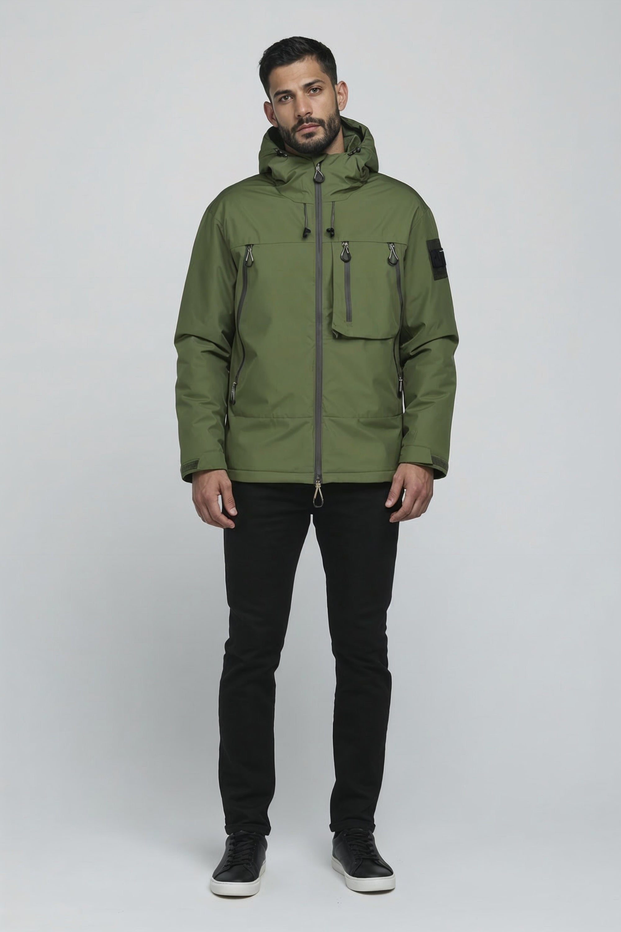 MosesAK A Puffer Jacket Grün