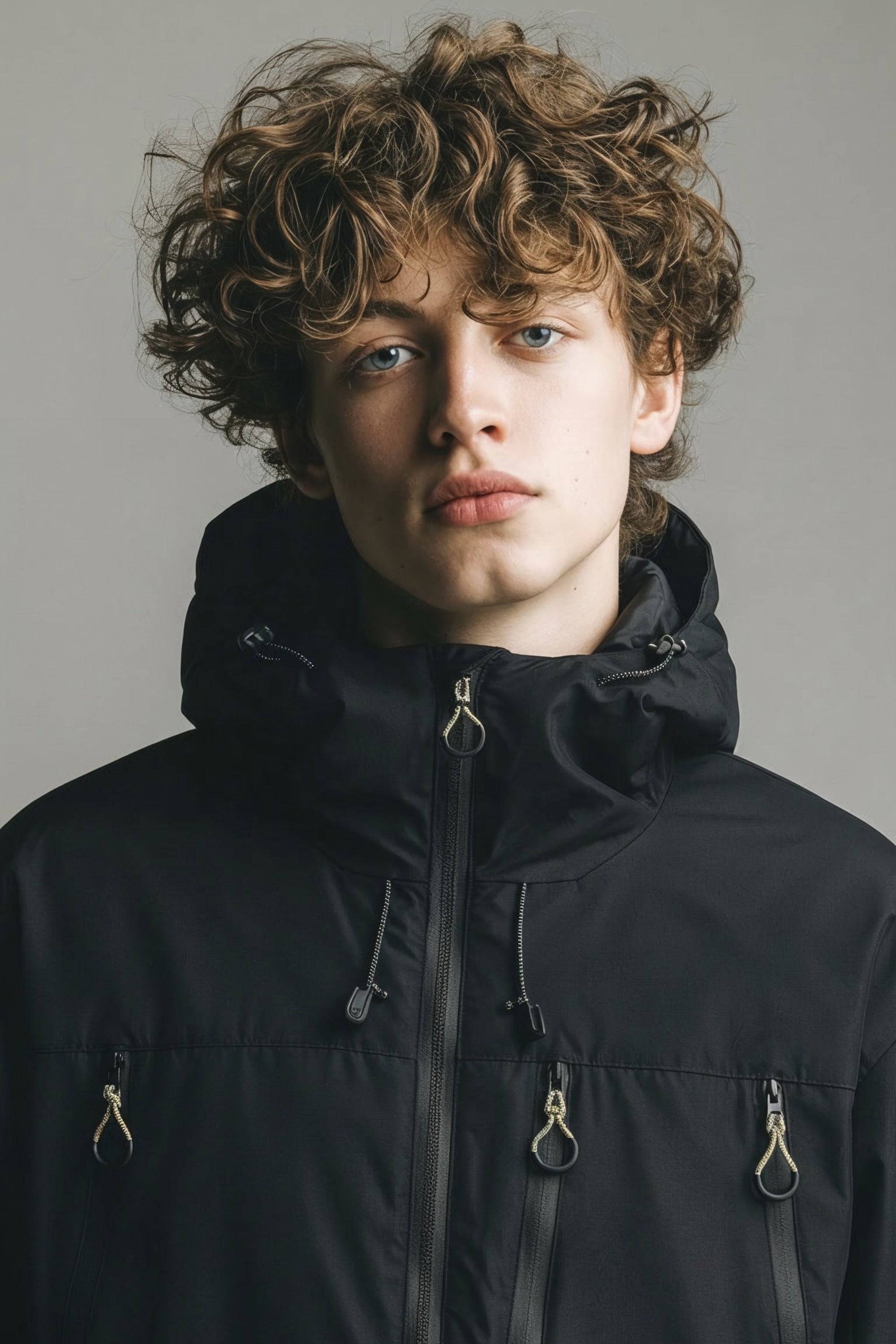 MosesAK A Puffer Jacket Schwarz