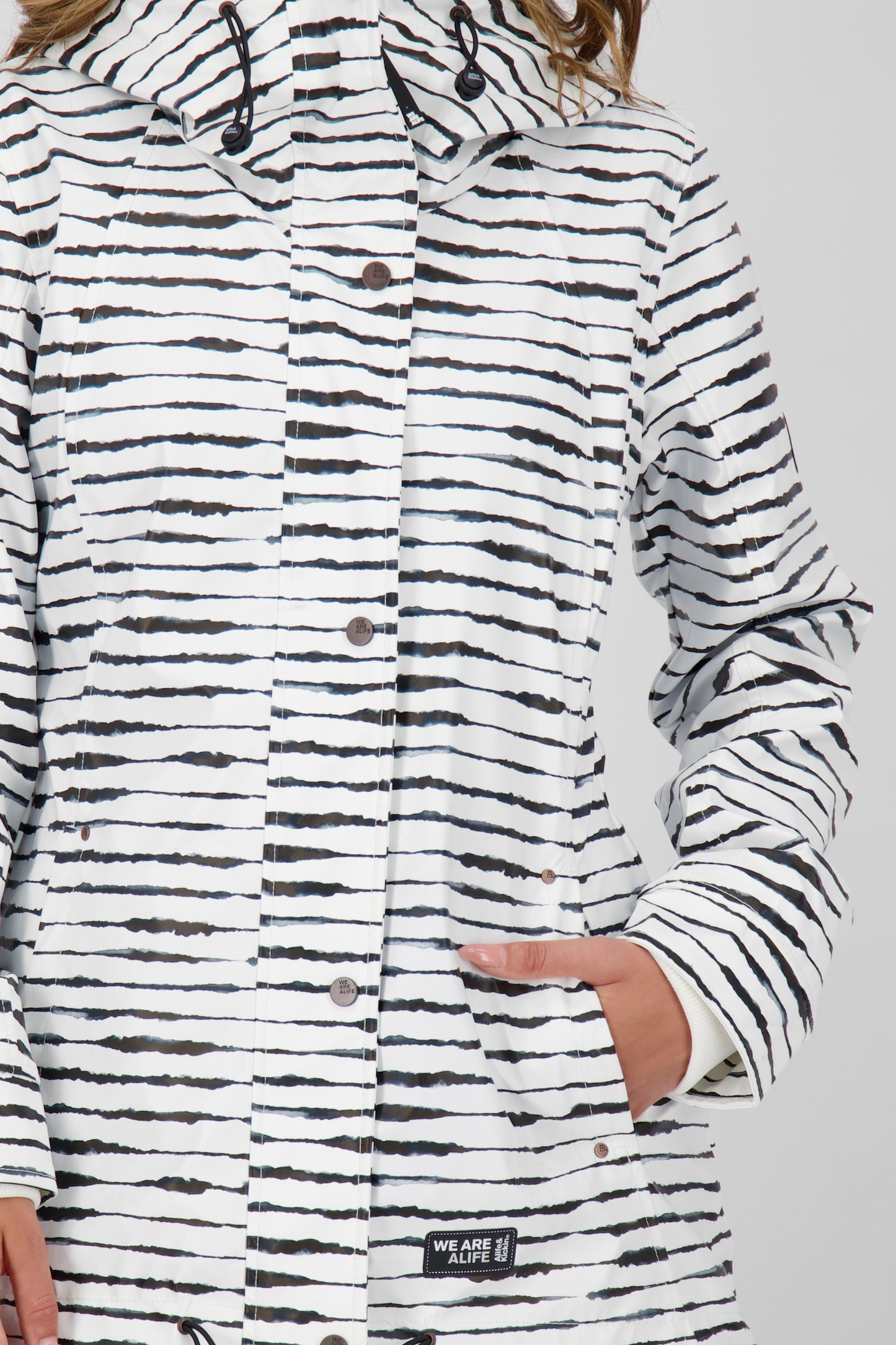 Damenjacke ElmaAK - Komfortable Übergangsjacke für aktive Frauen Weiß