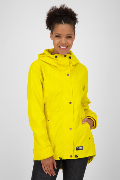 Damenjacke ElmaAK - Komfortable Übergangsjacke für aktive Frauen Gelb