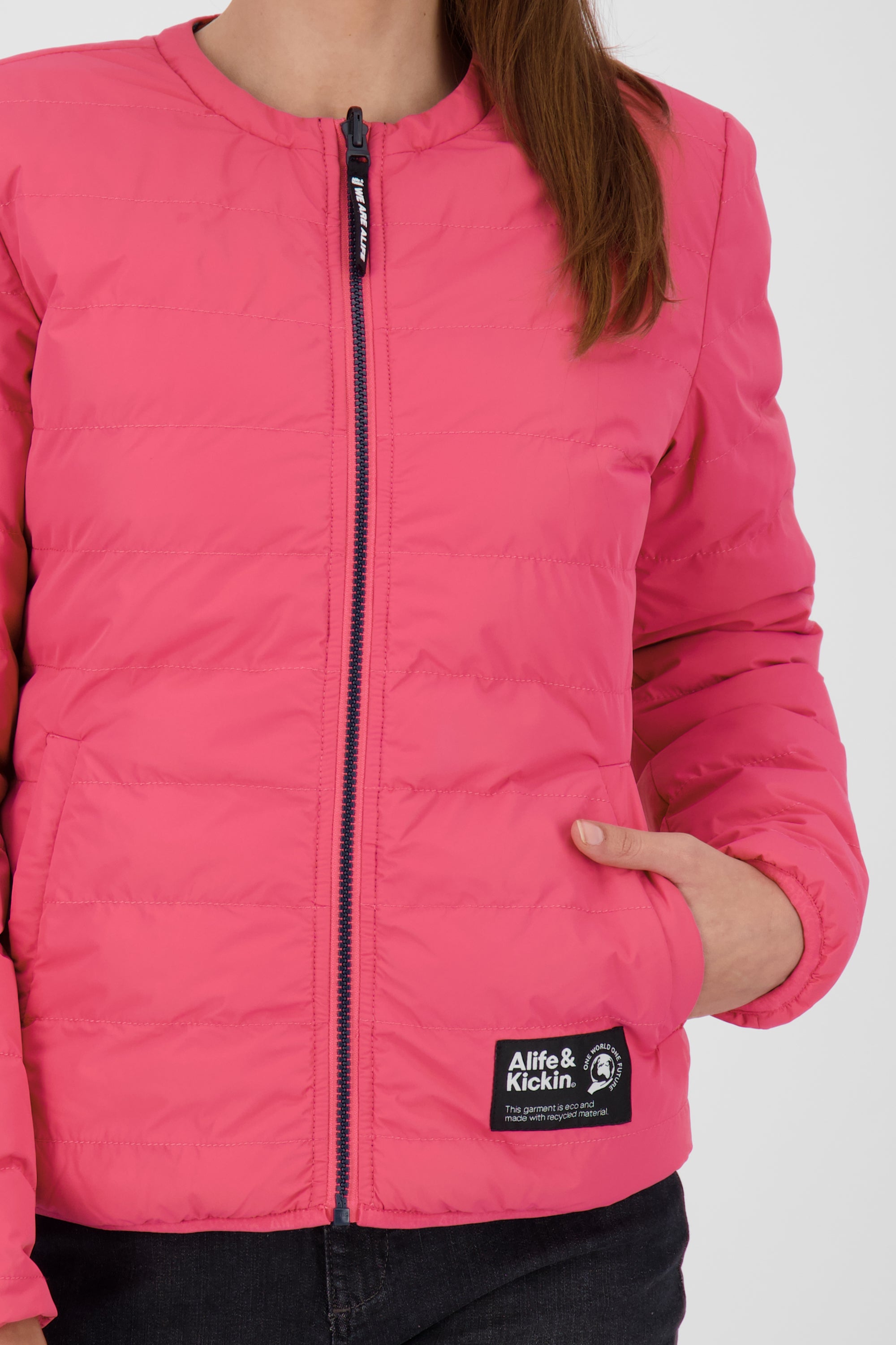 Beidseitig tragbare Damen Wendejacke - NovaAK von Alife and Kickin Pink