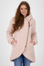 CarlottaAK G - Kuschelige Damen-Teddyjacke Rosa