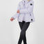 Wattierte Damenjacke KasandraAK A - Perfekt für den Winter und kühle Abende Violett