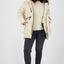 Damen Pufferjacke RachelAK A - Funktionales Design mit voluminöser Kapuze Beige
