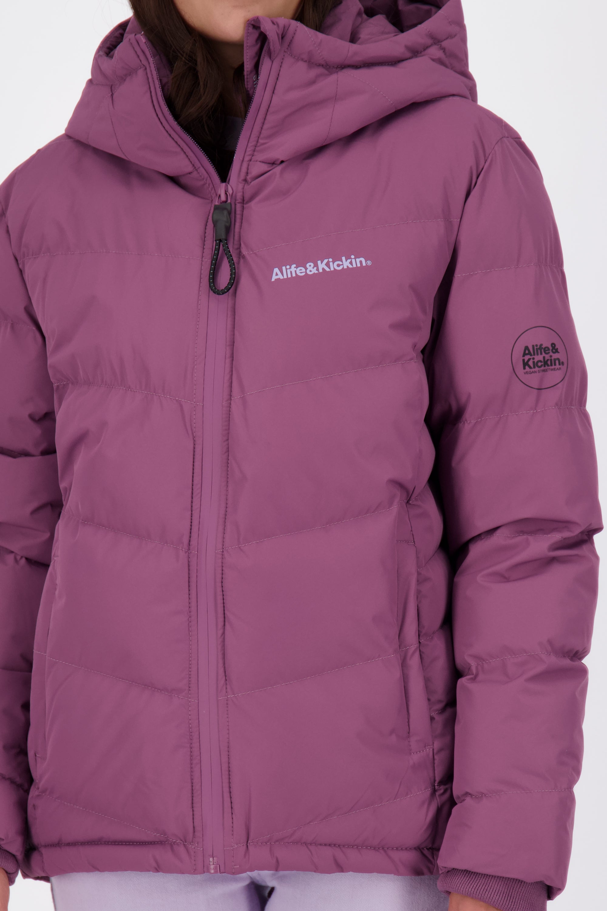 Trendige Steppjacke Damen RaianaAK A - der ideale Begleiter Violett